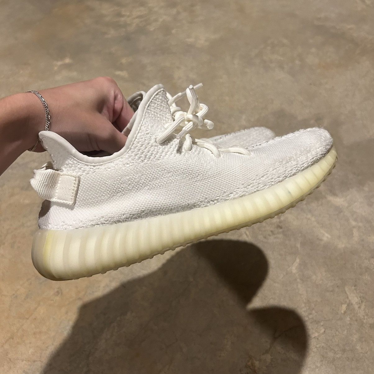 Adidas × Kanye West × Yeezy Adidas Yeezy Boost 350 V2 Cream 2017 US 8 Size US 8 / EU 41 - 7 Thumbnail