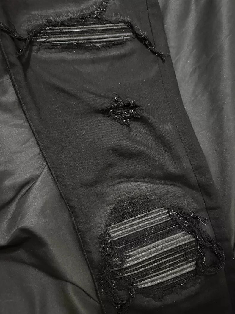 Amiri Amiri 18SS MX1 Leather Patch Skinny Jeans Size US 29 - 5 Thumbnail