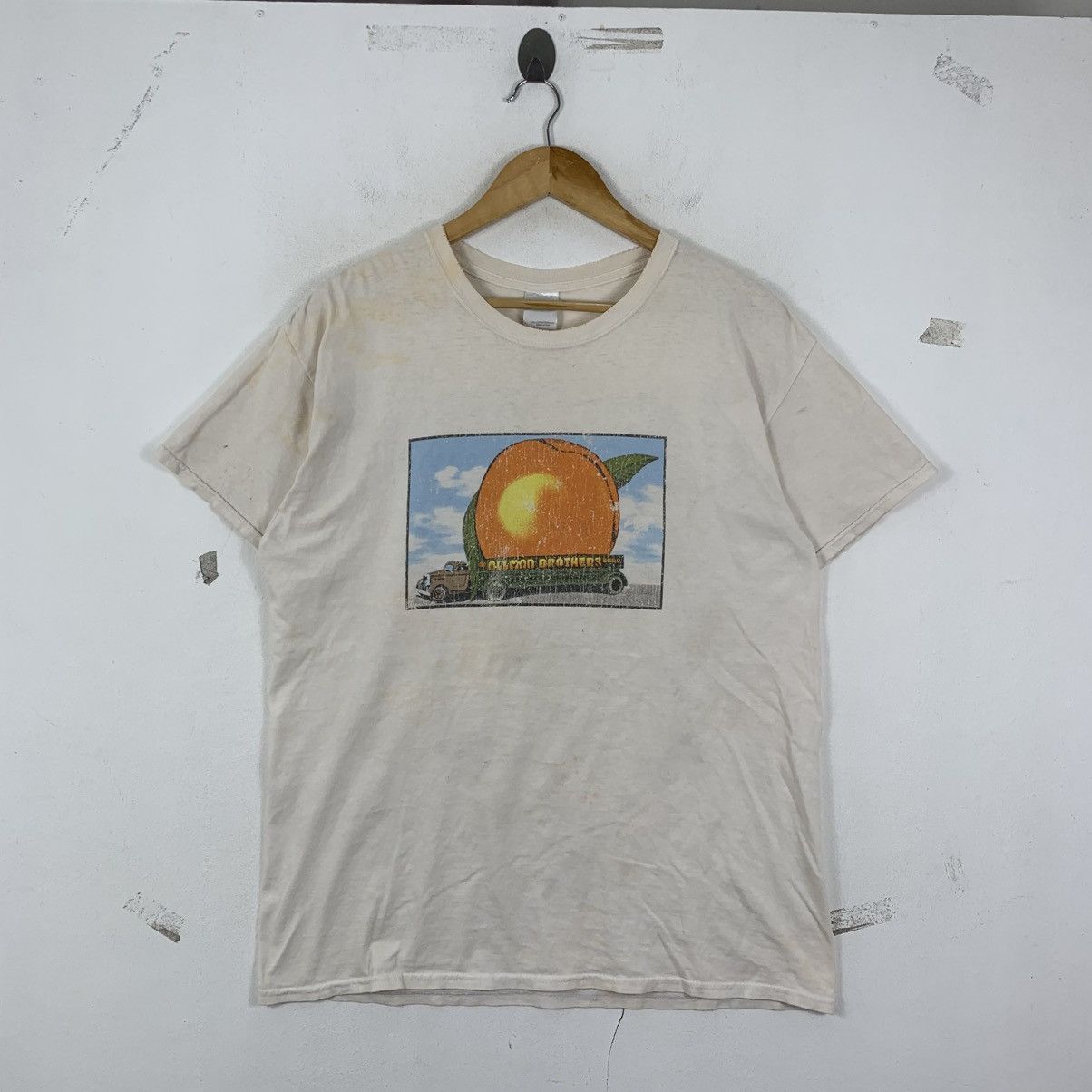 Vintage Vintage Y2K THE ALLMAN BROTHERS Summer Jam Band Tshirt Size US L / EU 52-54 / 3 - 4 Thumbnail