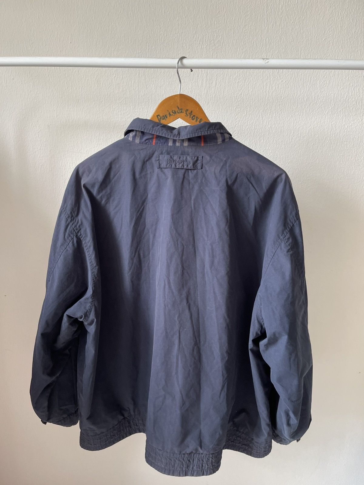 Burberry Blue Label Reversible Down Jacket with Nova Check Lining