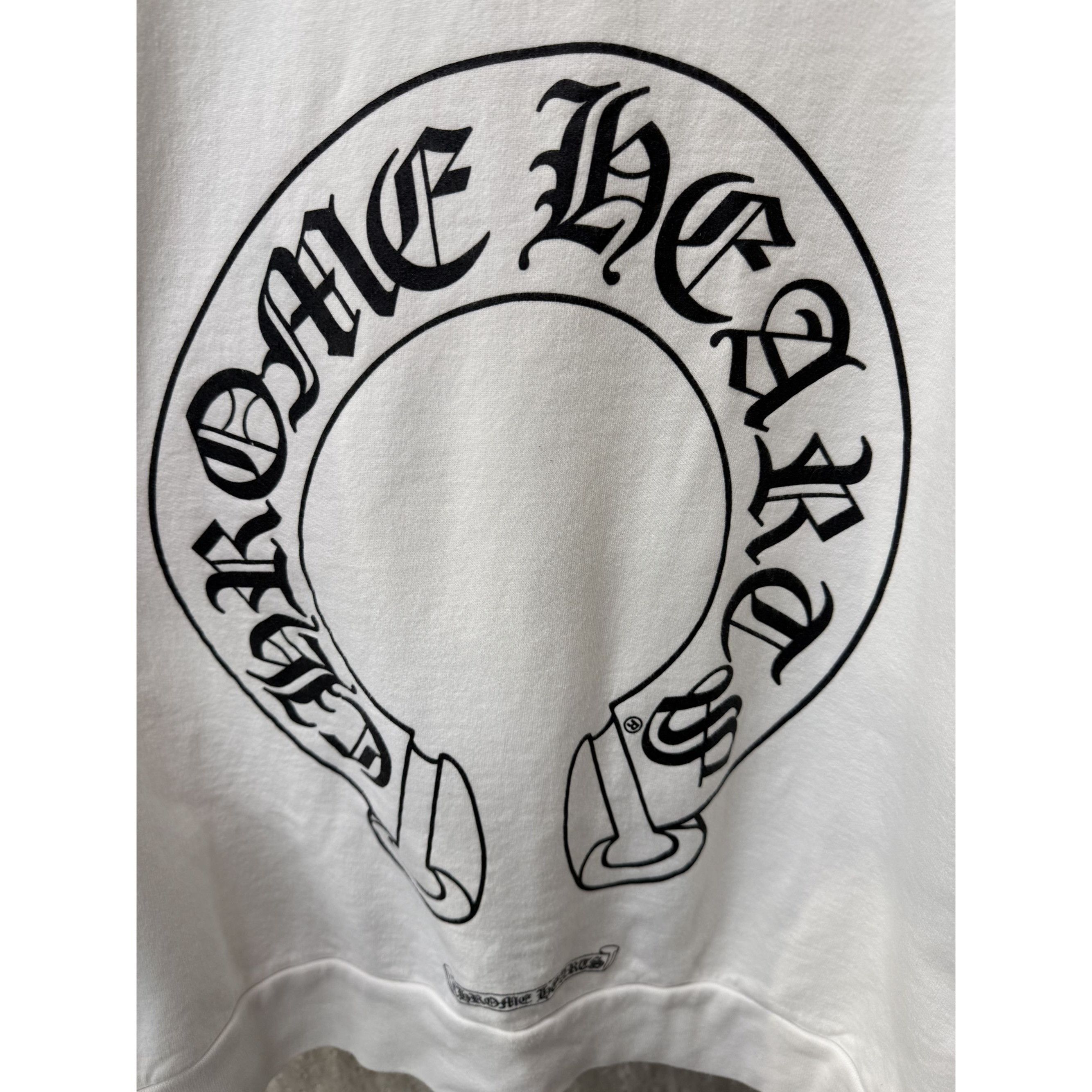 Chrome Hearts Chrome Hearts White Sweatshirt With Graphic Logo Print Large Size L / US 10 / IT 46 - 15 Thumbnail