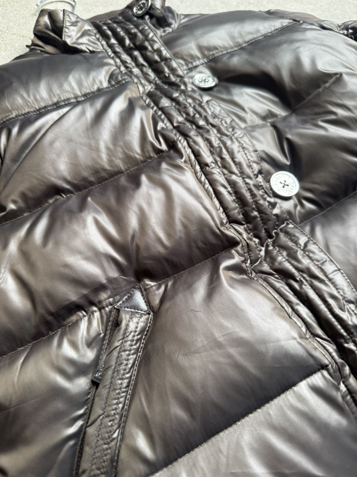 Barbour Vintage Barbour Brown Down Jacket Size S / US 4 / IT 40 - 11 Thumbnail