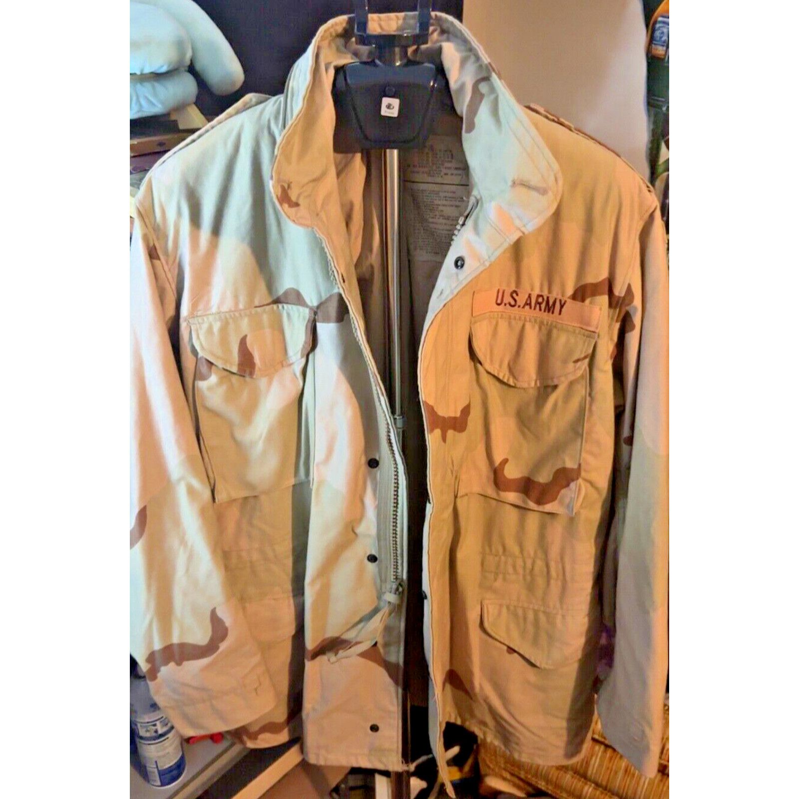& Other Stories US Air Force Desert Camo Field Jacket Coat Cold Weather Med Size US M / EU 48-50 / 2 - 1 Thumbnail