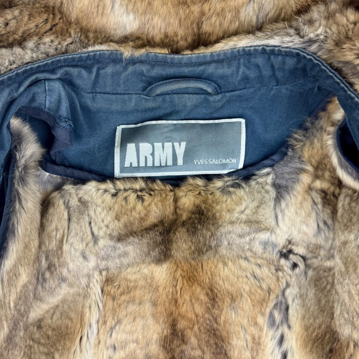 Yves Salomon YVES SALOMON ARMY RABBIT FUR PARKA Size S / US 4 / IT 40 - 5 Thumbnail