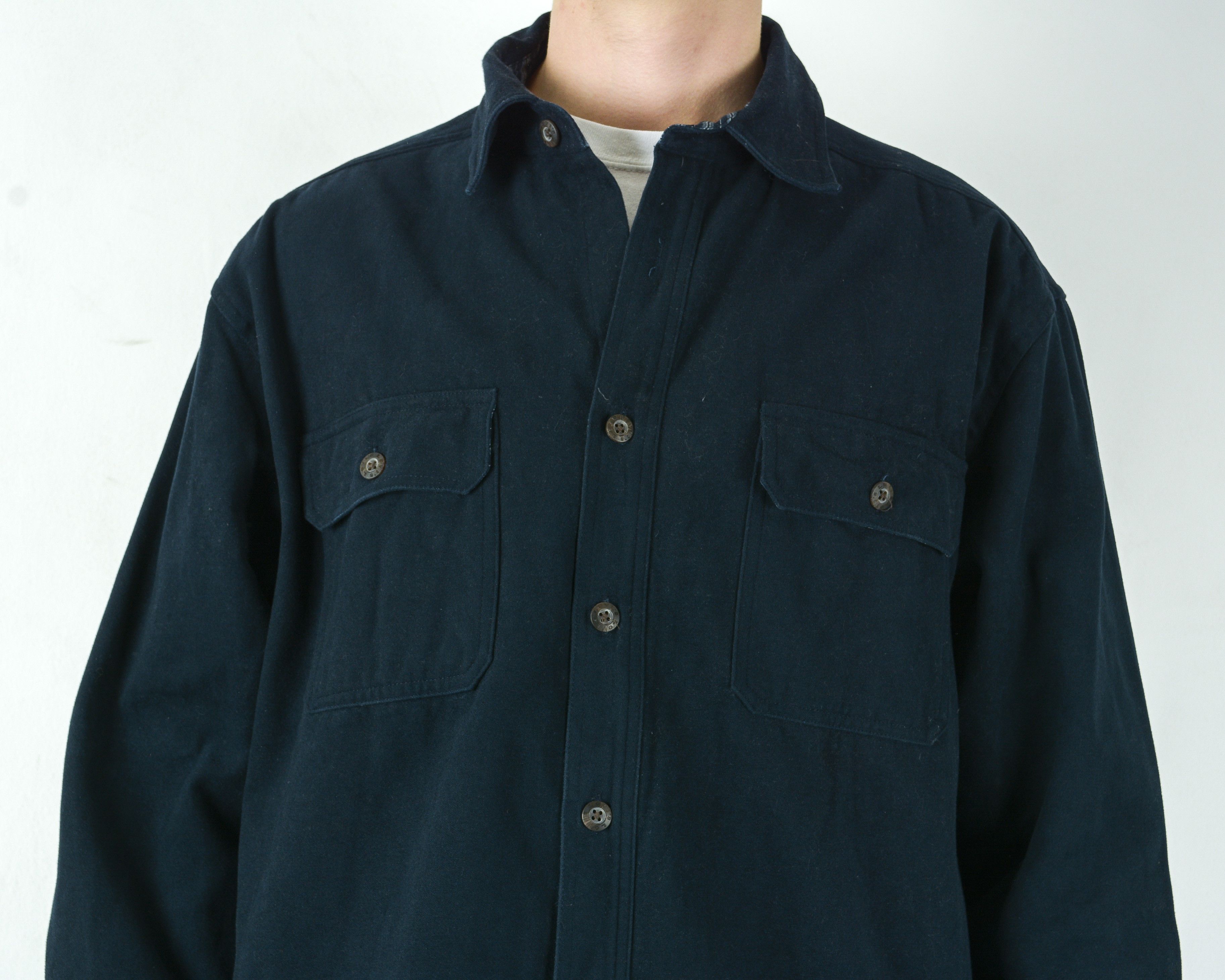Levi's Men Casual Shirt Moleskin Oxford Chamois Jacket Western Size US XL / EU 56 / 4 - 2 Thumbnail