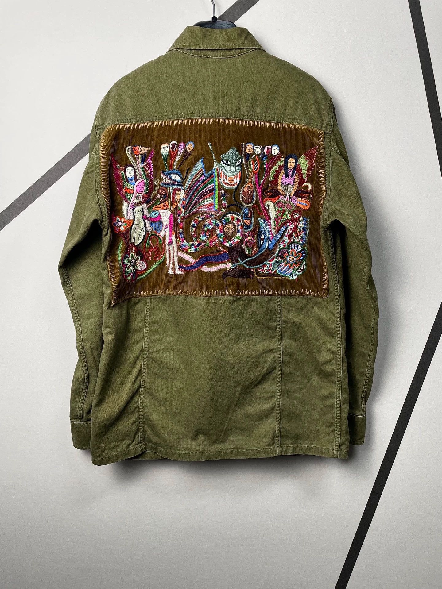 Saint Laurent Paris Authentic Saint Laurent SLP four-pocket safari jacket Size XL / US 12-14 / IT 48-50 - 2 Thumbnail