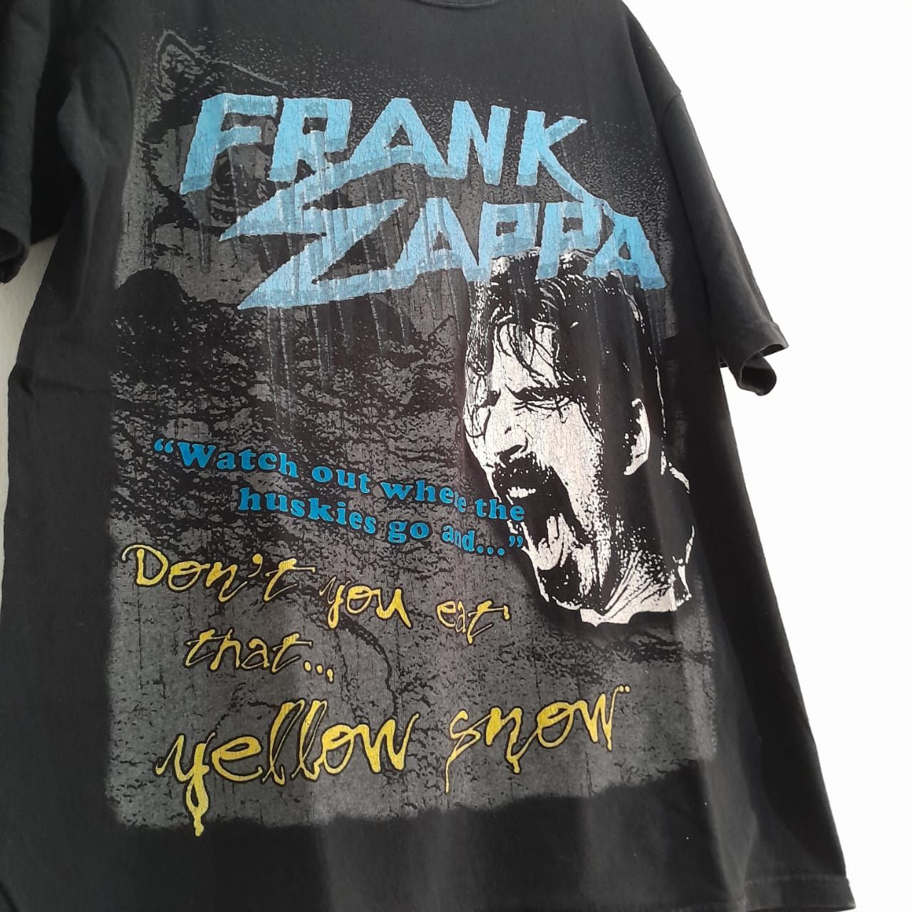 Band Tees × Vintage Vintage Rare Frank Zappa Tshirt Size US M / EU 48-50 / 2 - 7 Thumbnail