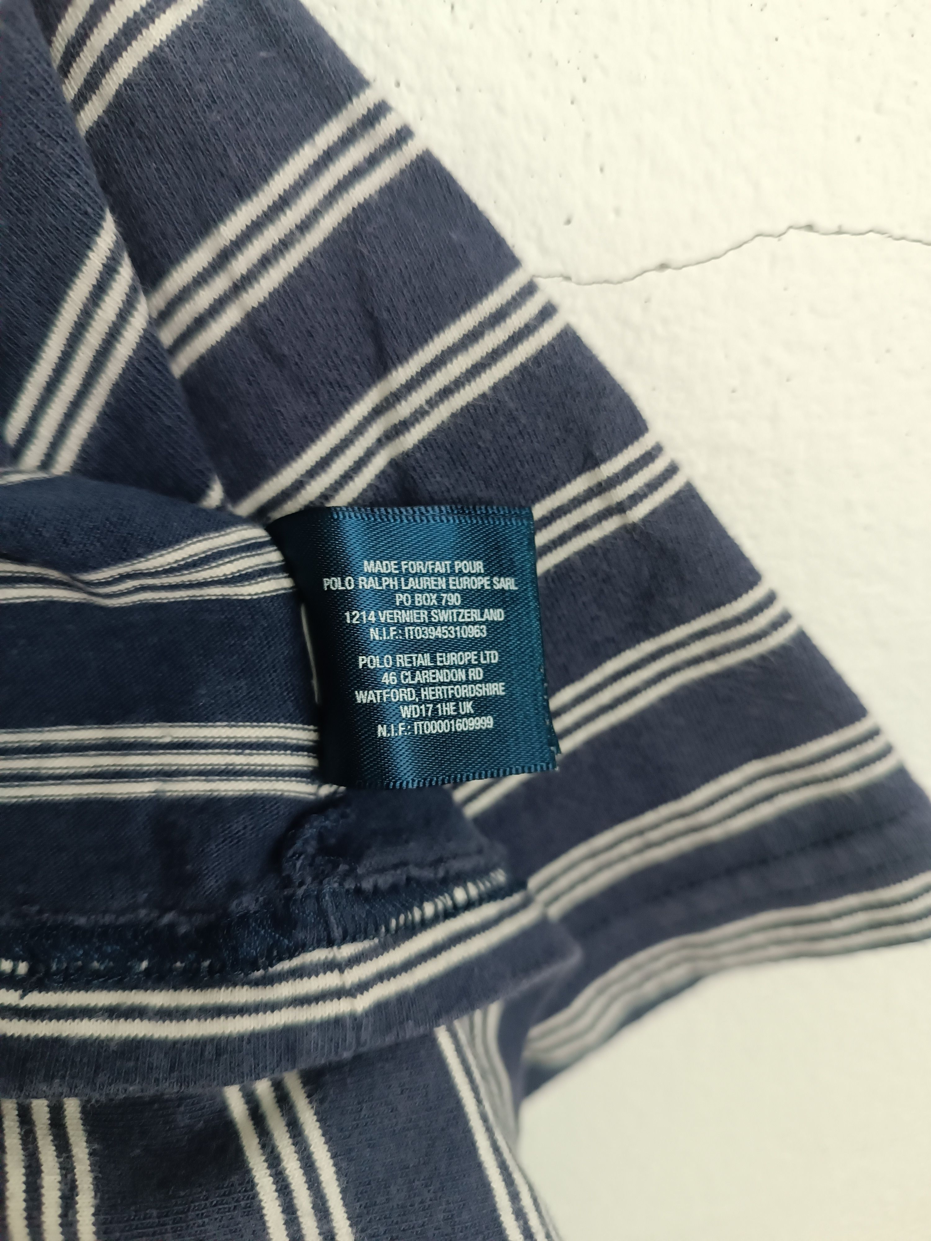 Polo Ralph Lauren VINTAGE POLO RALPH LAUREN STRIPES TEE VERY RARE Size US S / EU 44-46 / 1 - 10 Thumbnail