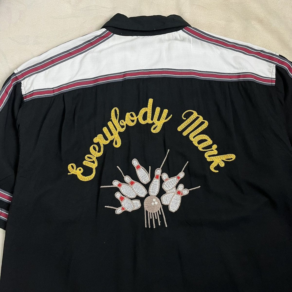 Jungle Storm Bowling Open Collar Shirt