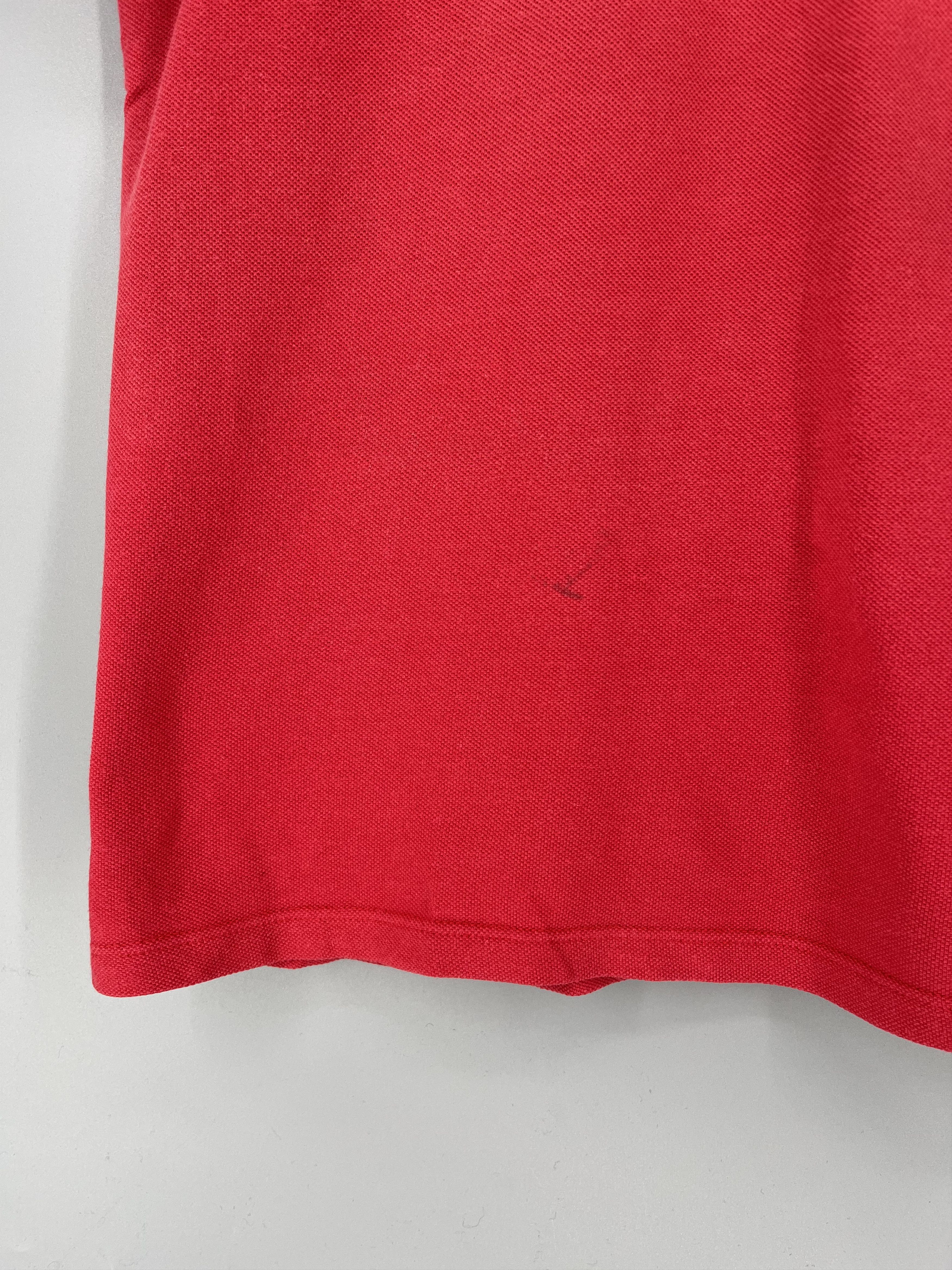 Burberry Vintage Burberry Red Polo T-Shirt Size US M / EU 48-50 / 2 - 6 Thumbnail