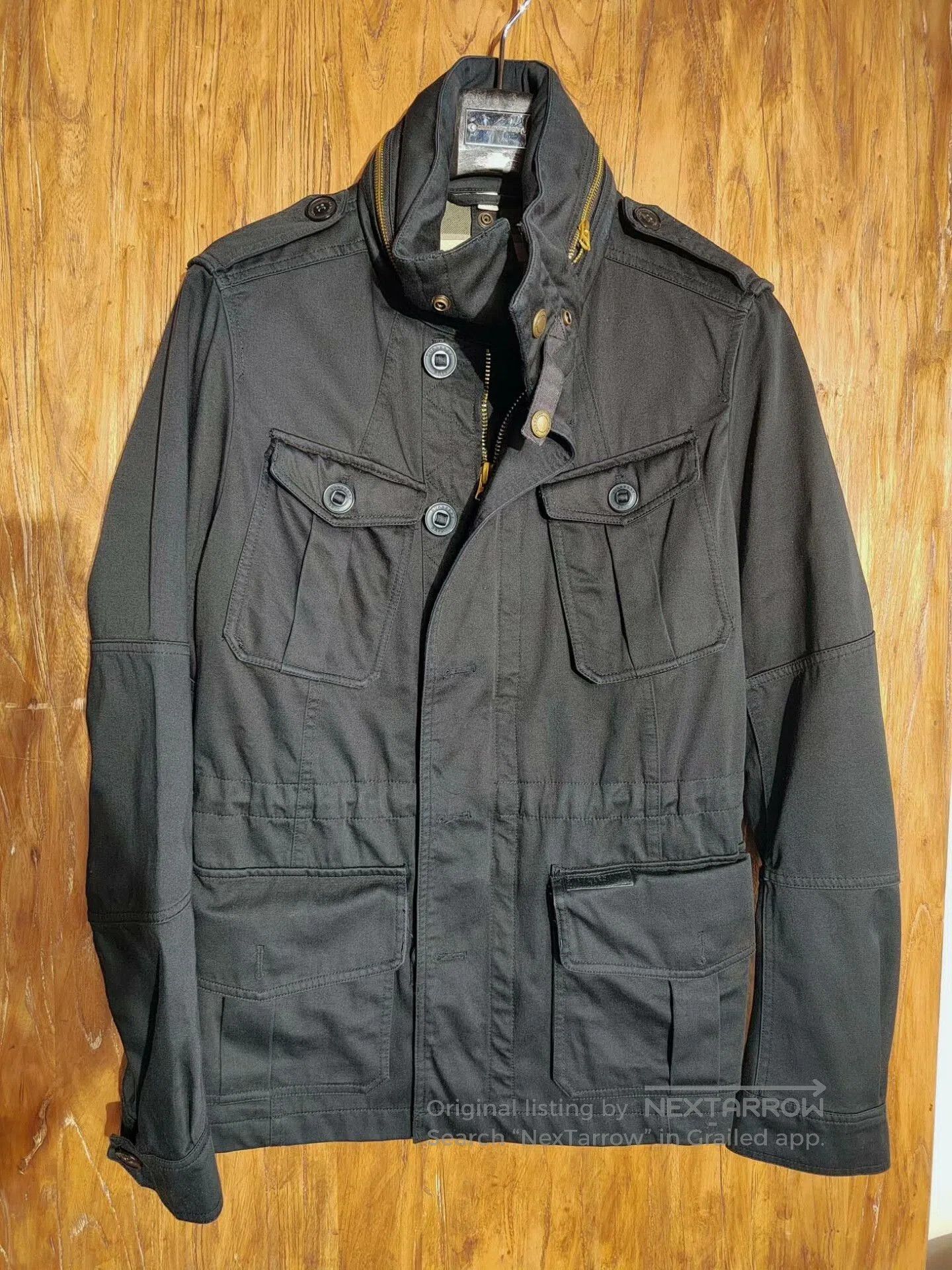 Burberry Burberry Brit Black Field Jacket. Size US XS / EU 42 / 0 - 1 Thumbnail