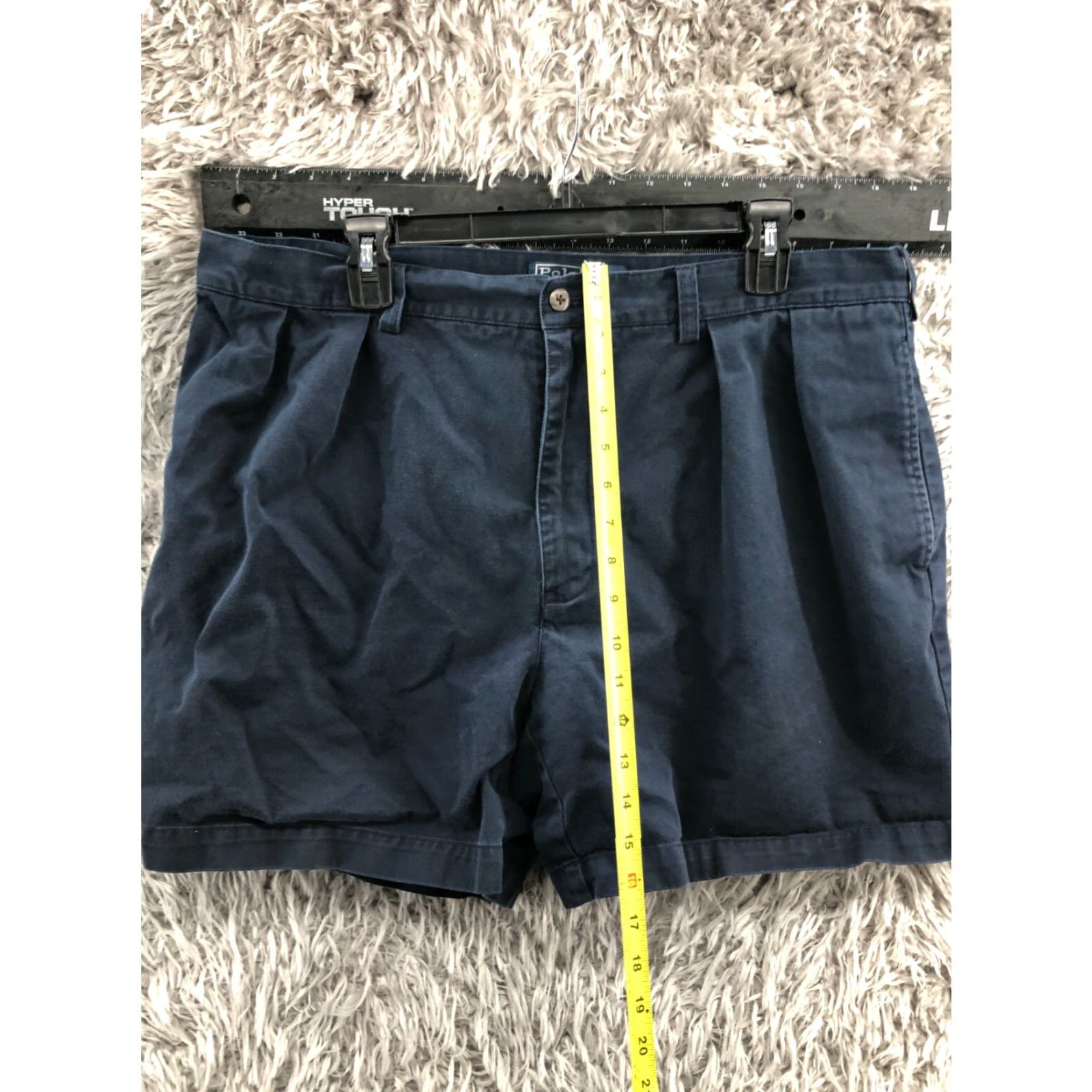 Ralph Lauren Ralph Lauren Polo Chino Shorts Mens 38 Mid Rise Dark Wash Blue Size US M / EU 48-50 / 2 - 3 Thumbnail