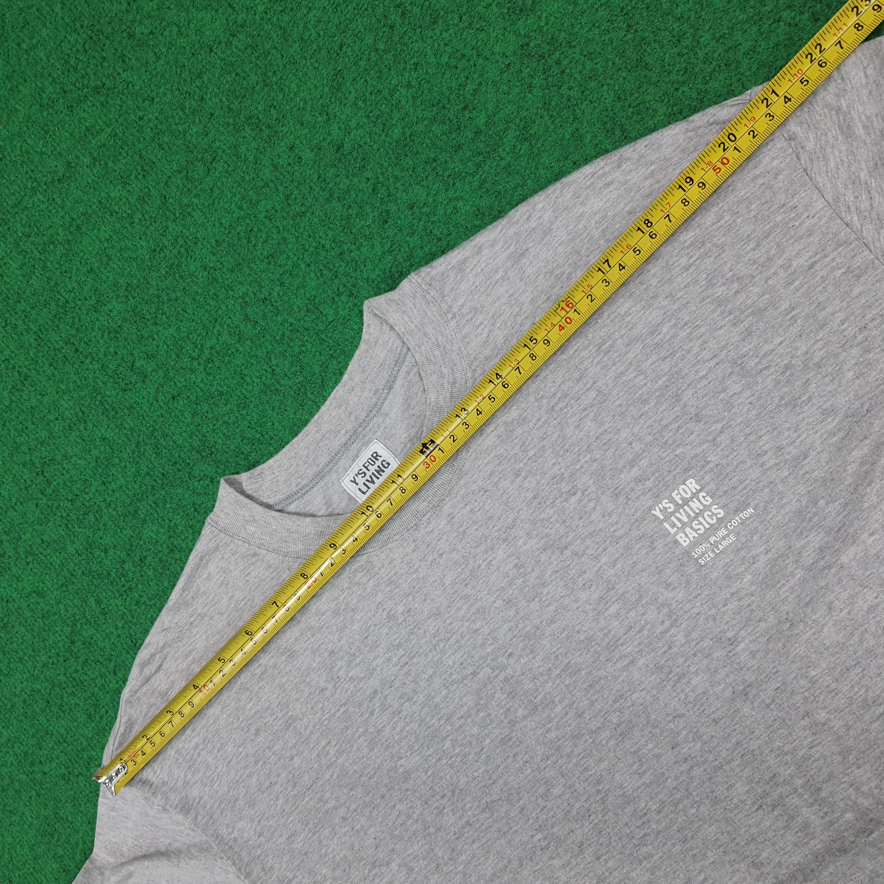 Y's Vintage Y's For Men by Yohji Yamamoto Japan Tshirt C285N42 Size US L / EU 52-54 / 3 - 10 Thumbnail