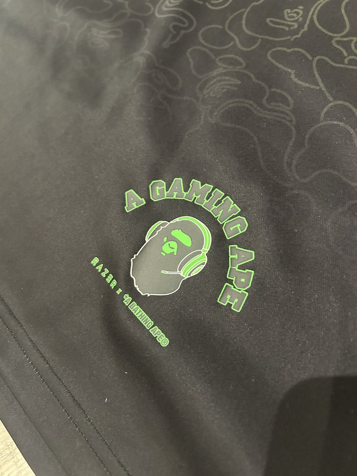 Bape Bape x Razer Neon Camo Team Jersey Tee Size US XXL / EU 58 / 5 - 5 Thumbnail