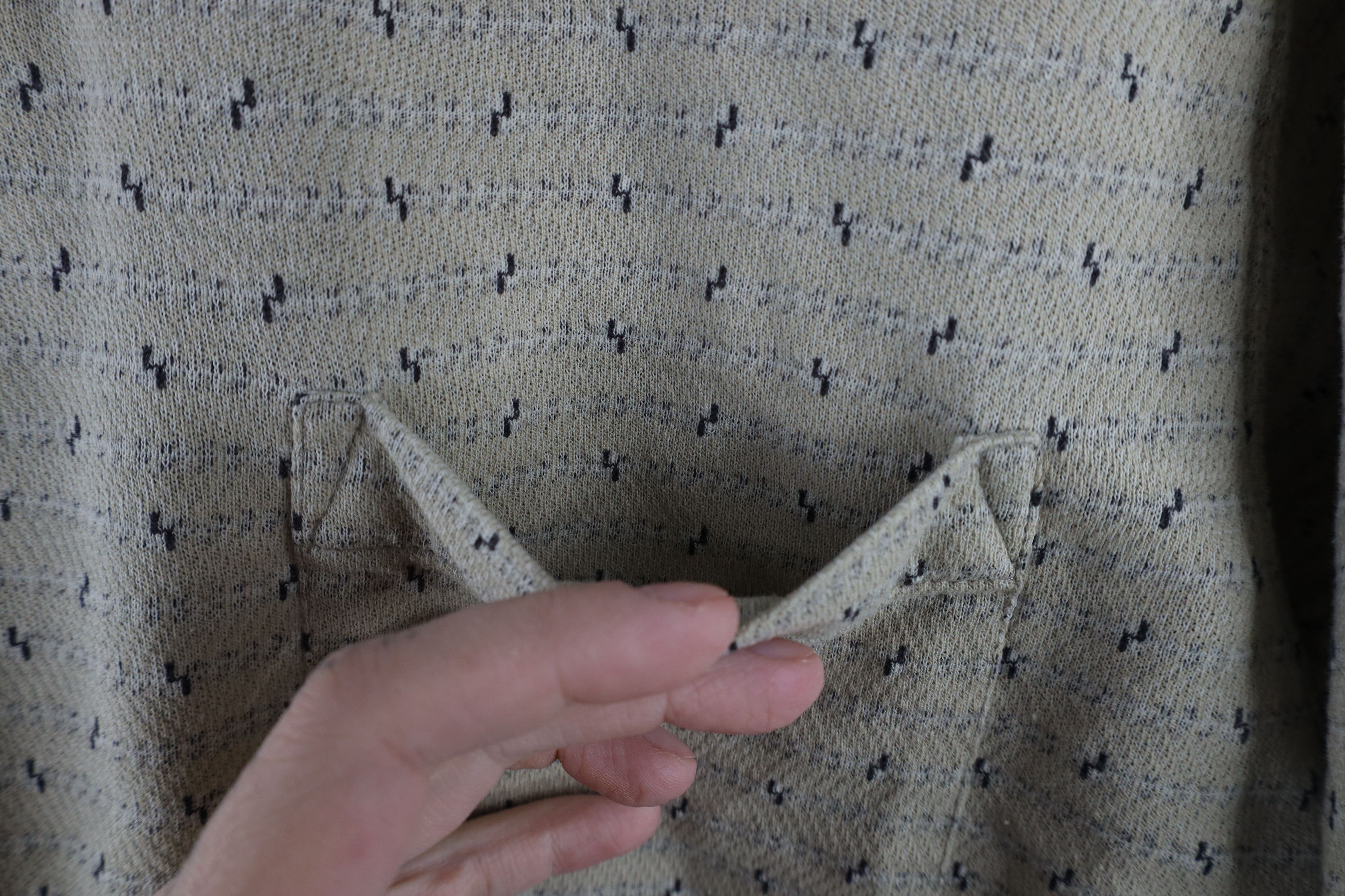 Vintage Vintage 90s Streetwear Geometric Knit Golf Polo Shirt Size US M / EU 48-50 / 2 - 4 Thumbnail