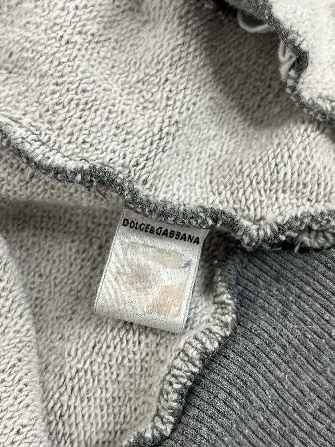 Dolce & Gabbana AW2004 Dolce & Gabbana UK Flag Team Grey Zip-up Sweater Size US S / EU 44-46 / 1 - 11 Thumbnail