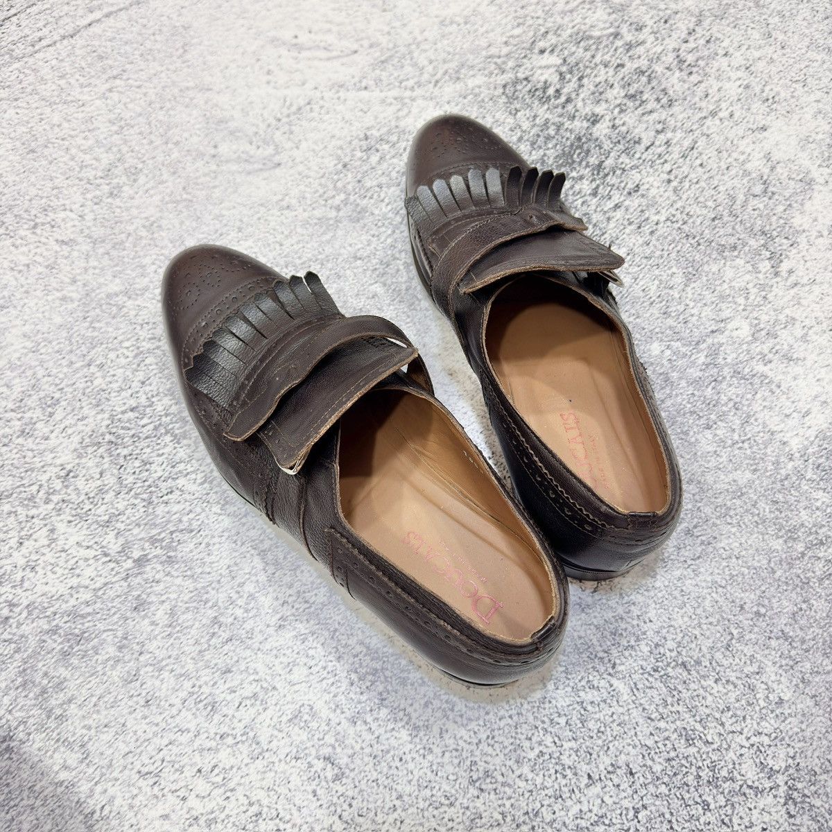 Doucal's × Handmade Doucal’s Italy Dark Brown Monk Shoes US9 UK8 EU42 27cm Size US 9 / EU 42 - 19 Thumbnail