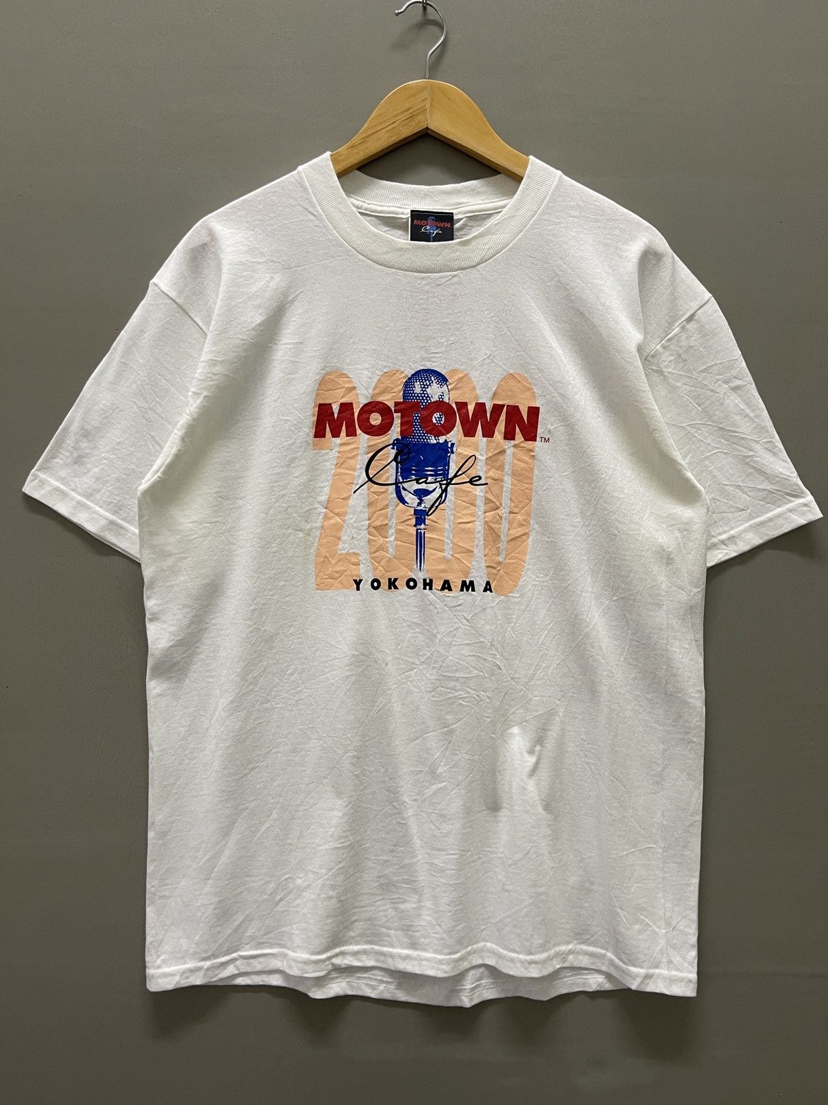 Vintage 💥 Vintage Motown Records Yokohama Tee Deadstock Size US L / EU 52-54 / 3 - 1 Thumbnail
