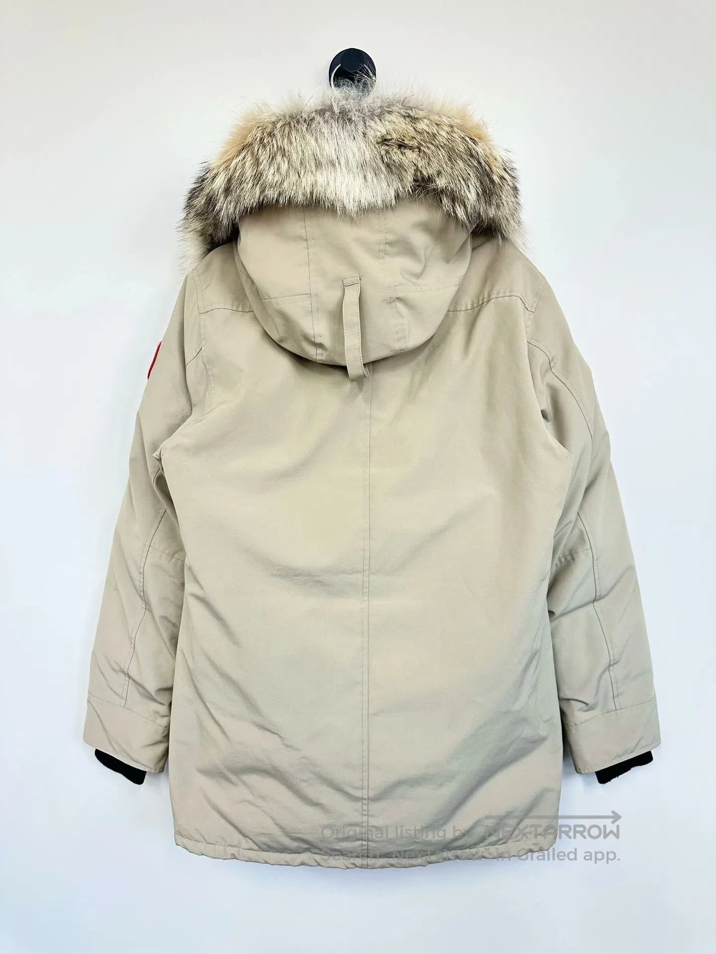 Canada Goose Canada Goose Beige Sleeve Label Logo Single-breasted Parka Size US S / EU 44-46 / 1 - 2 Thumbnail