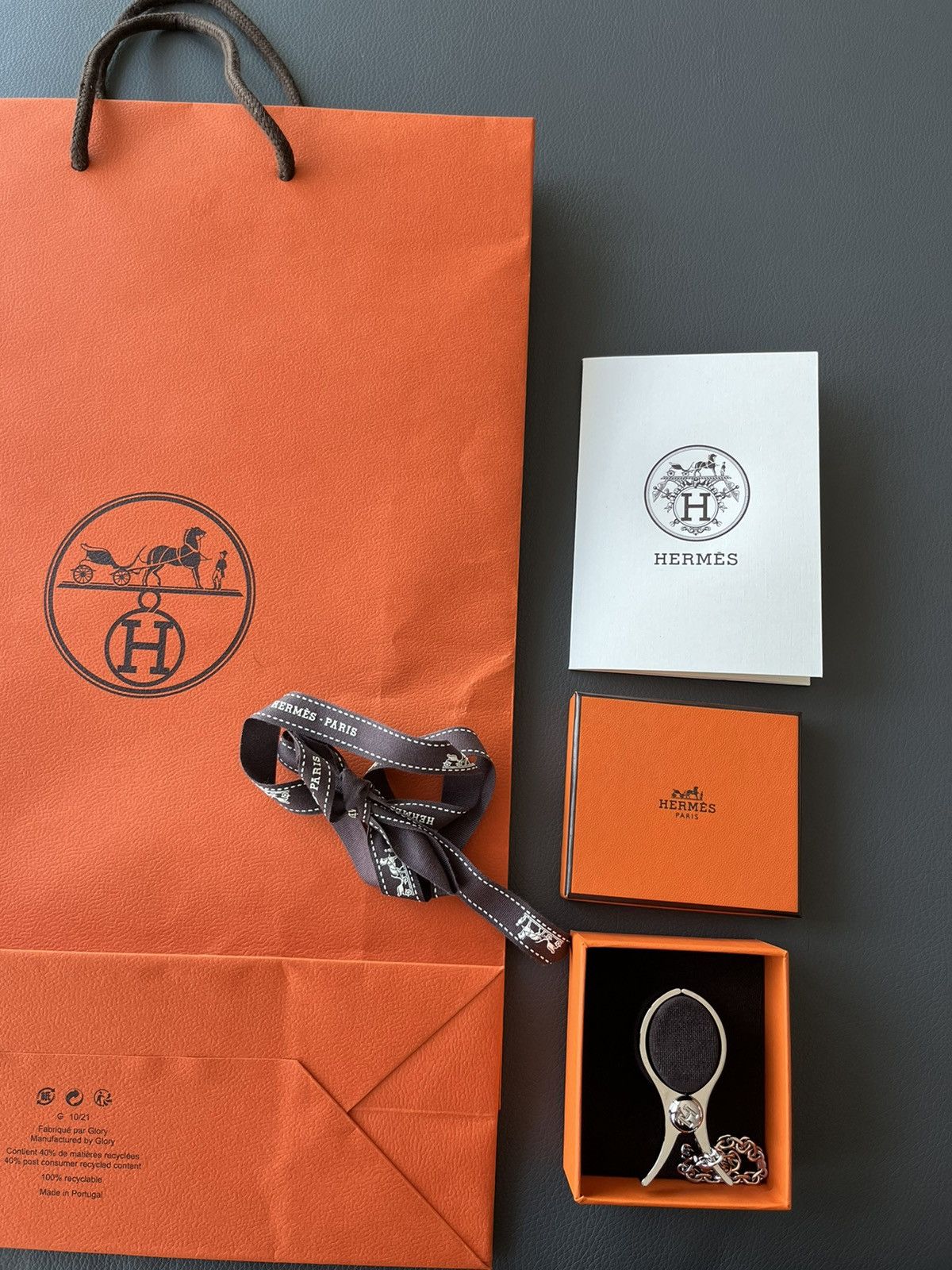 Hermes Brand New Hermes Scarf or Glove Clip Size ONE SIZE - 6 Thumbnail