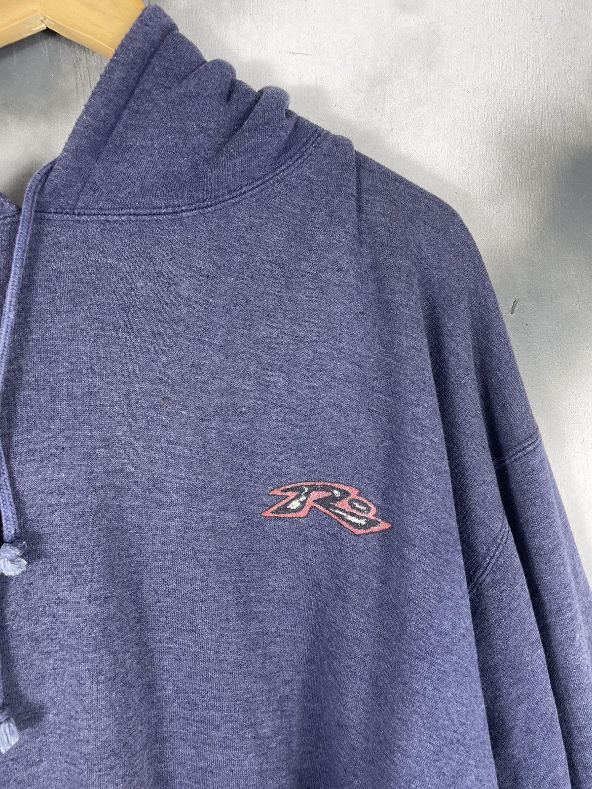 Rusty Vintage Rusty Big Logo Surf Boarding Hooded Size US XXL / EU 58 / 5 - 4 Thumbnail