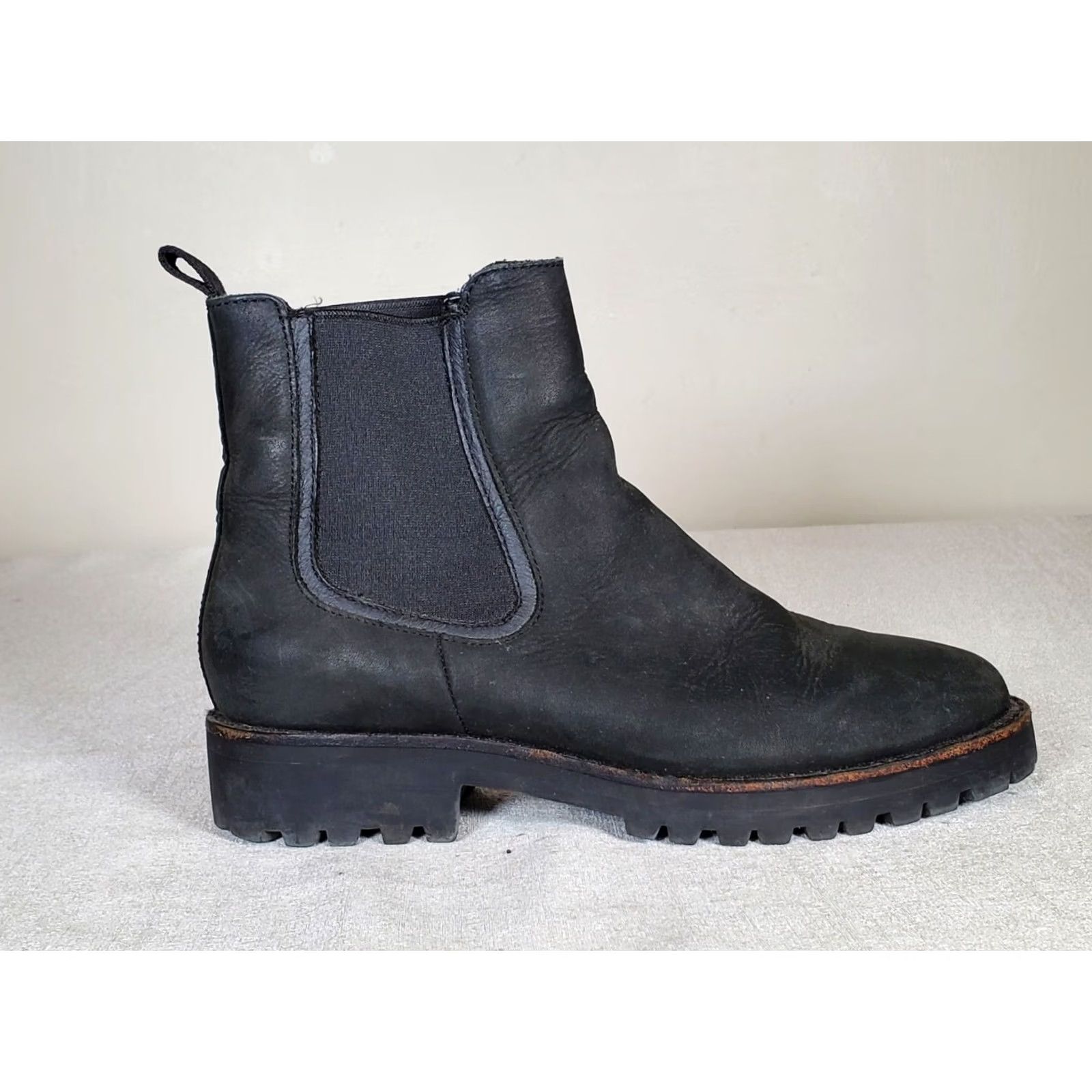 Thursday Boot Company Thursday Boot Co. Legend Chelsea Black Matte Leather Lug Sole Womens US 7 Size US 7 / IT 37 - 5 Thumbnail