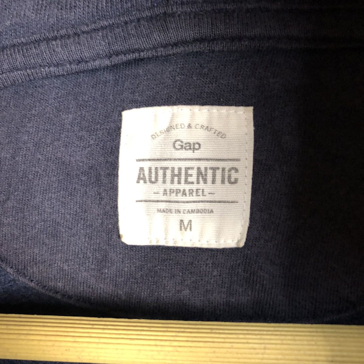 Gap Gap Britain Dark Blue faded Hoodie #A2300 Size US M / EU 48-50 / 2 - 11 Thumbnail