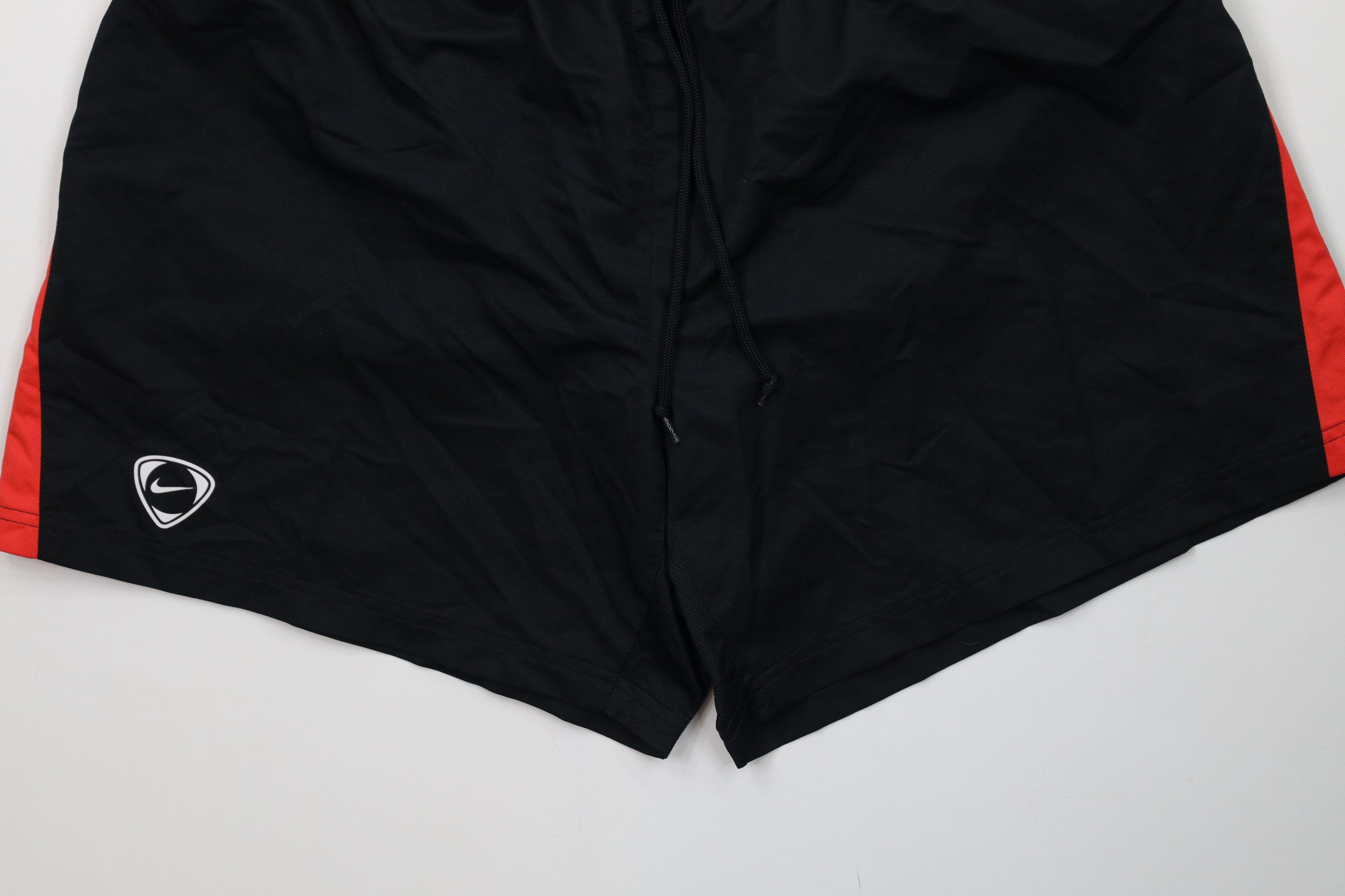 Nike Vintage Nike Total 90 Mini Swoosh Lined Soccer Shorts Black Size US 38 / EU 54 - 4 Thumbnail