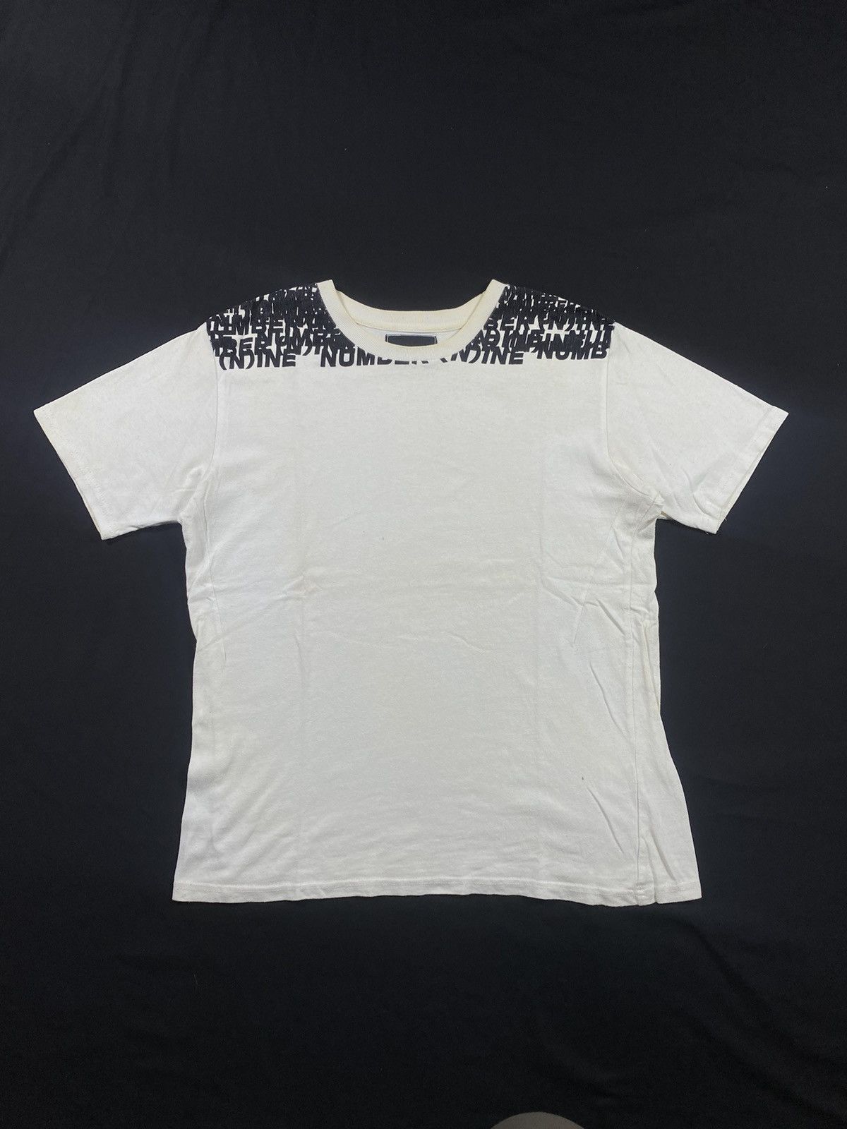 Number (N)ine Japanese Number (N)ine Denim Short Slevee Size US L / EU 52-54 / 3 - 1 Thumbnail