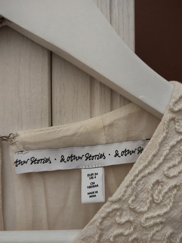 & Other Stories & Other Stories cream dress Size XS / US 0-2 / IT 36-38 - 2 Thumbnail