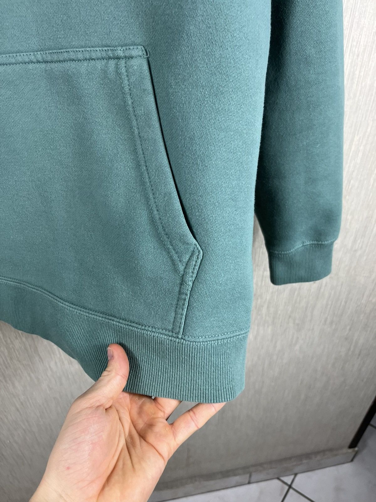 Stussy × Vintage Vintage Stussy basic y2k hoodie sweatshirt sea green rare Size US S / EU 44-46 / 1 - 12 Thumbnail