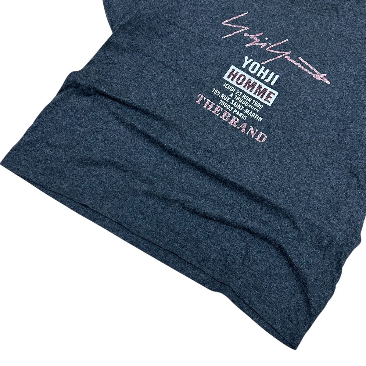 Japanese Brand Japanese YOHJI YAMAMOTO Homme Tshirt Size US M / EU 48-50 / 2 - 6 Thumbnail