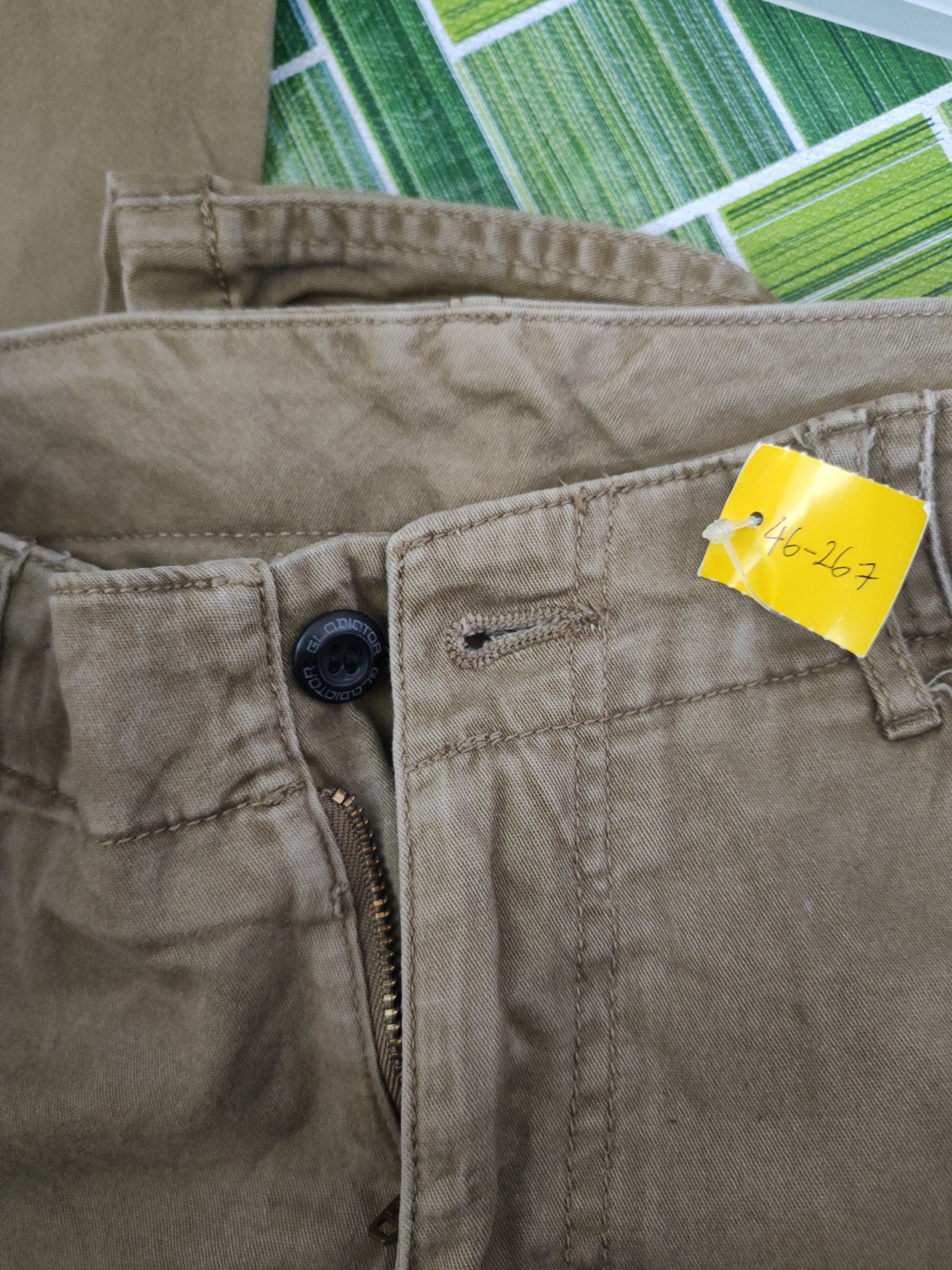 Japanese Brand DL Gladiator Beige Multipocket Cargo Pants #46-267T Size US 34 / EU 50 - 16 Thumbnail