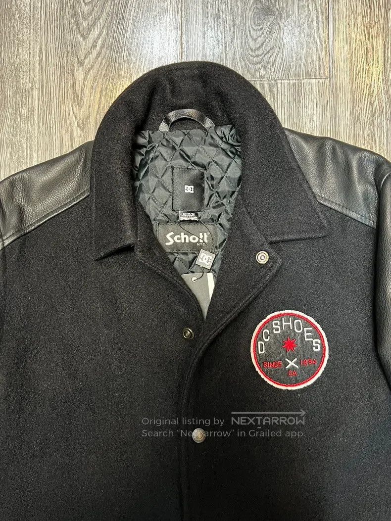 Schott Schott Cowhide sleeves paneled jacket Size US XL / EU 56 / 4 - 3 Thumbnail