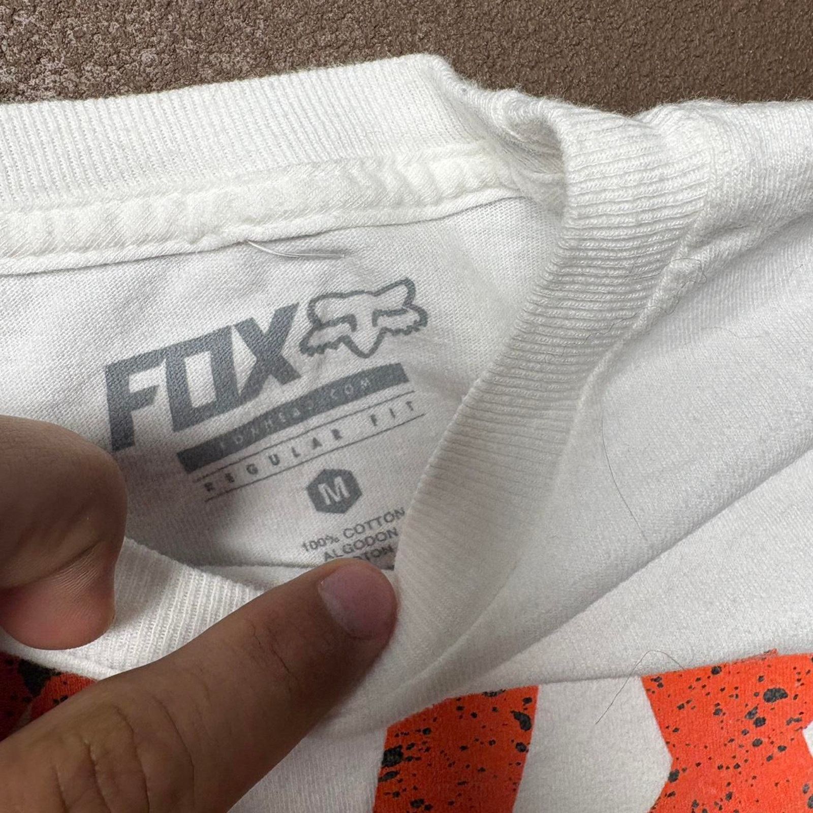 Fox Racing White fox racing graphic shirt Size US M / EU 48-50 / 2 - 2 Thumbnail