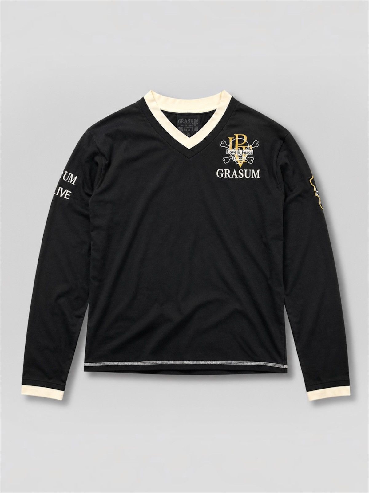 Hysteric Glamour Brilliant Grasum Brand Double Layers Crop Long Sleeve Size S / US 4 / IT 40 - 1 Thumbnail