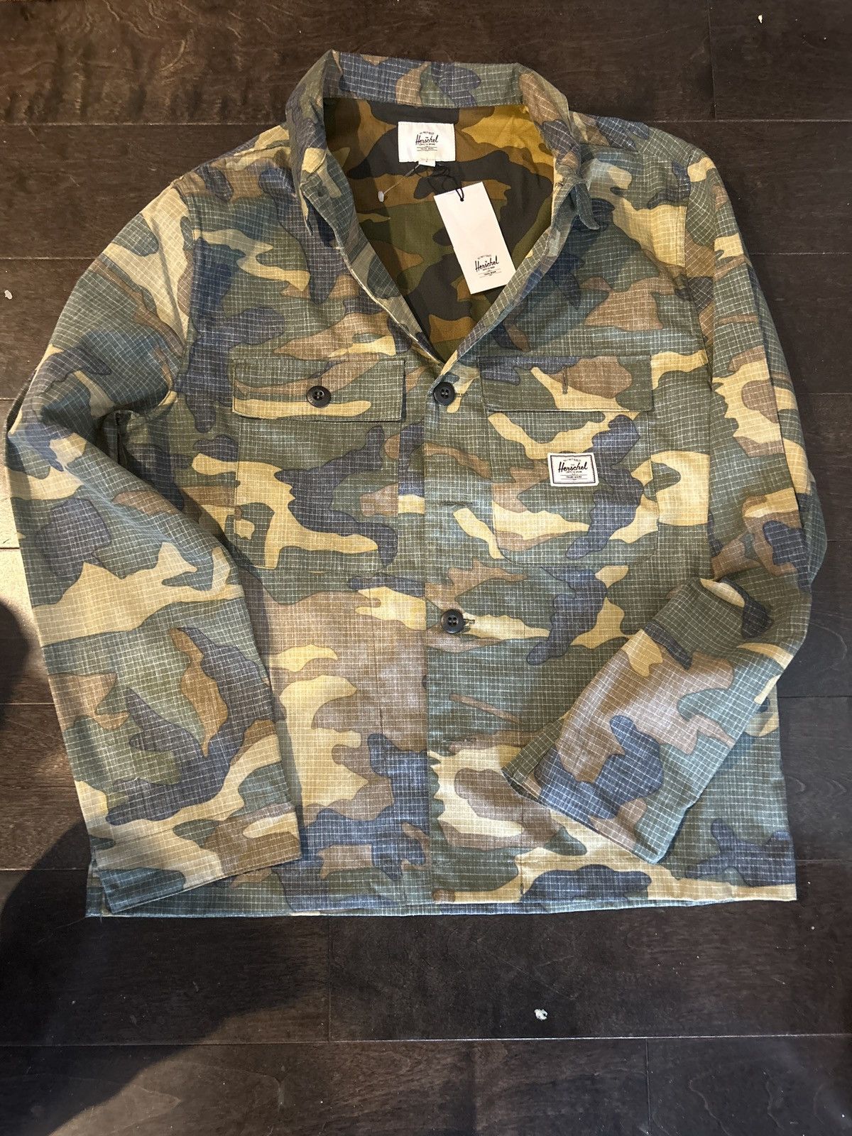 Herschel Supply Co. Herschel Camo Longsleeve Size US S / EU 44-46 / 1 - 1 Thumbnail