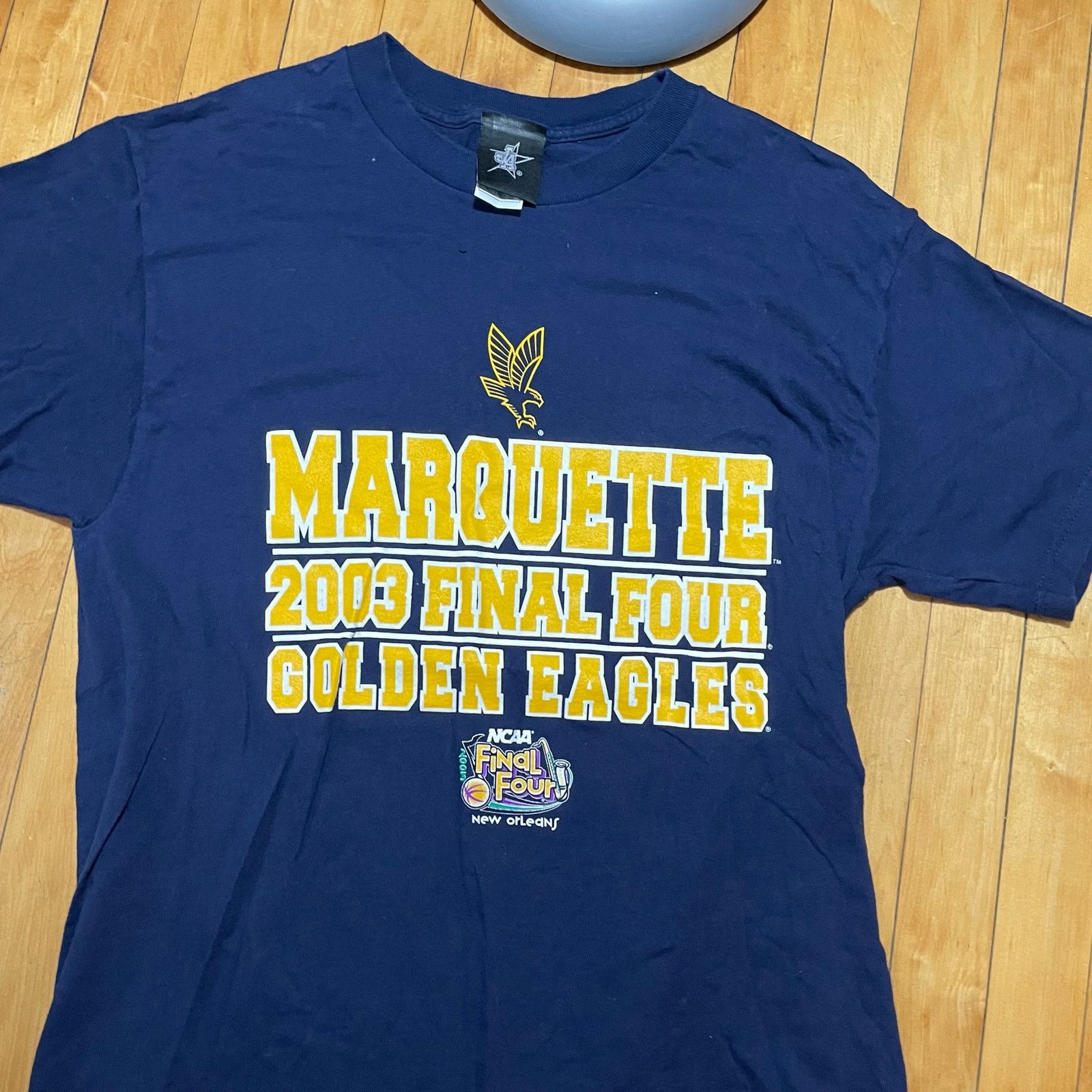 Vintage 2003 Marquette Golden Eagles Milwaukee Final Four Shirt L Size US L / EU 52-54 / 3 - 2 Thumbnail