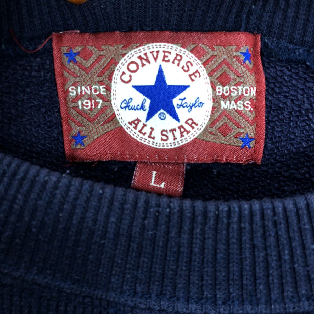Converse CONVERSE Vintage All Star Crewneck Sweatshirt Size US L / EU 52-54 / 3 - 5 Thumbnail