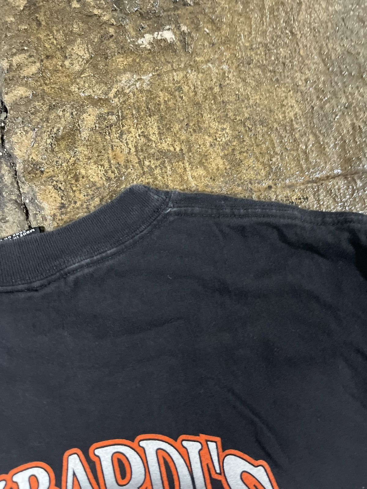 Harley Davidson × Vintage Crazy Vintage Y2K Harley Davidson Flames Biker Logo Tee Size US S / EU 44-46 / 1 - 8 Thumbnail