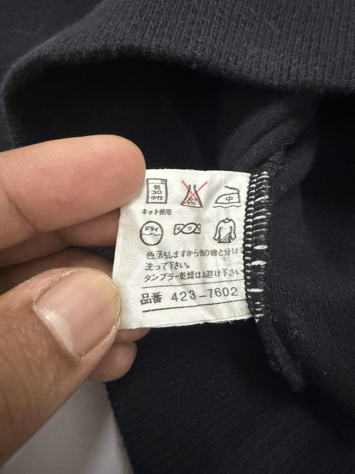 Kansai Yamamoto 🔥 Archive Japan KANSAI Yamamoto Embroided Backhit Logo Sweat Size US M / EU 48-50 / 2 - 6 Thumbnail
