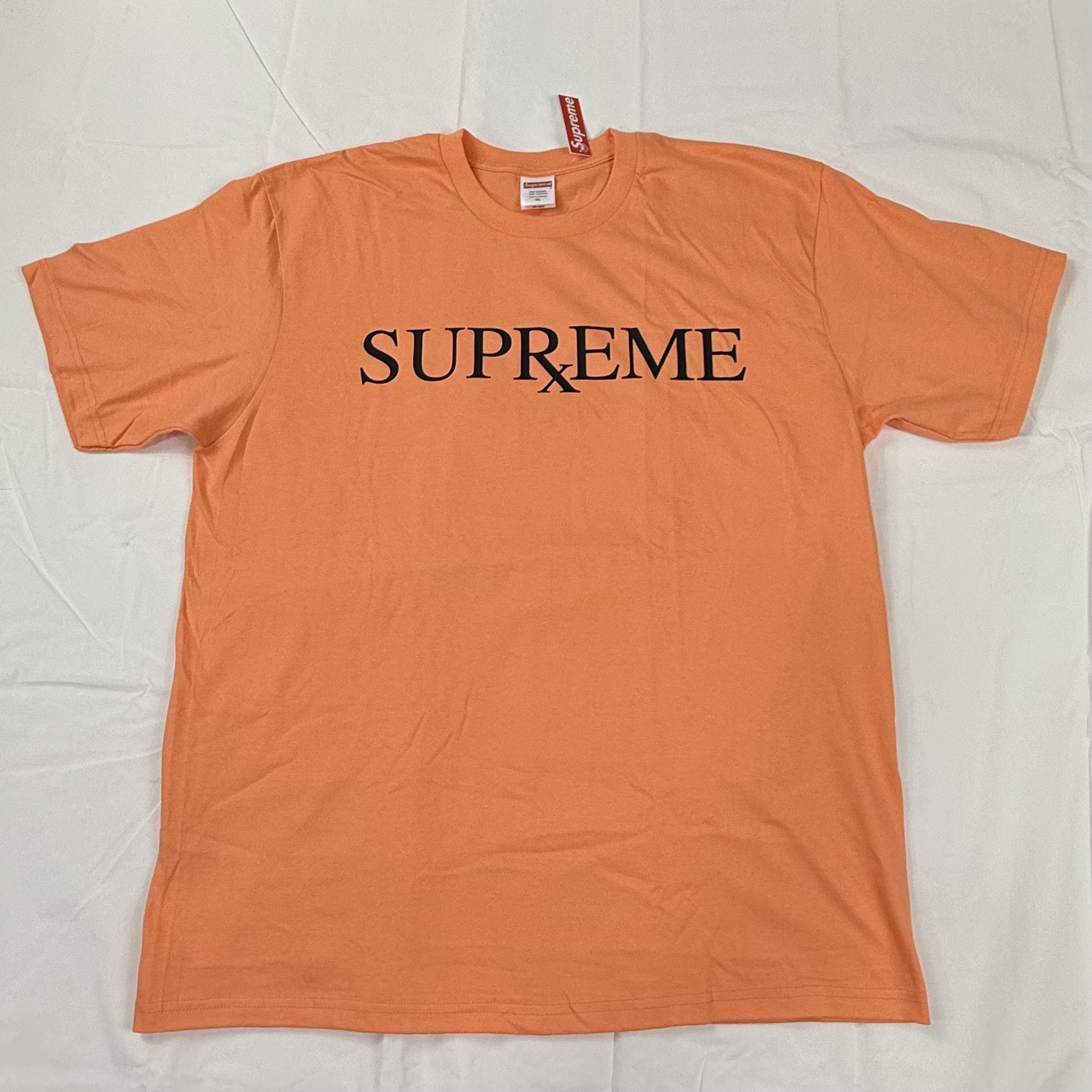 Supreme Orange on Orange Box Logo T-Shirt | Grailed