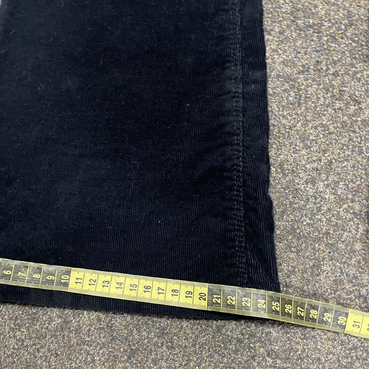 Vintage Y2K Baggy Wide Leg Faded Black Cargo Pants Streetwear 29 Size 29" - 7 Thumbnail