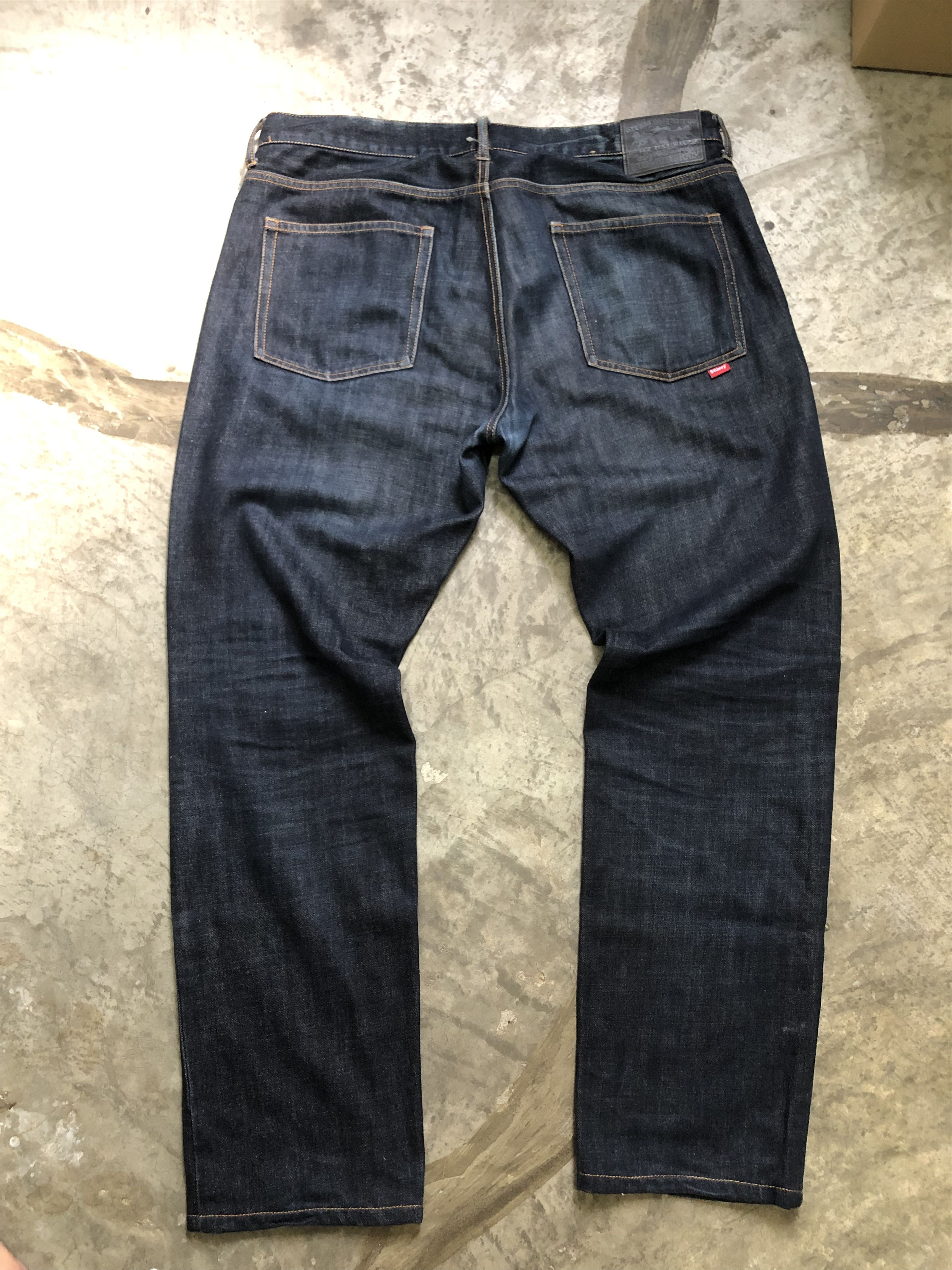 Stussy vintage stussy 2000s denim rough and rouged jeans Size US 36 / EU 52 - 8 Thumbnail