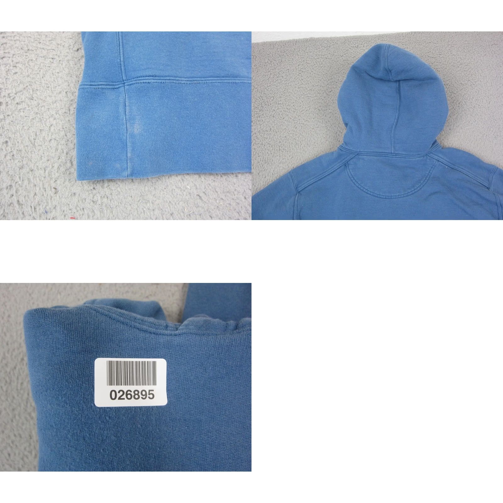 Vintage American Giant Hoodie Adults M Blue Sweatshirt Pullover Logo Regular Fit USA 90s Theme Mens Size US M / EU 48-50 / 2 - 9 Thumbnail