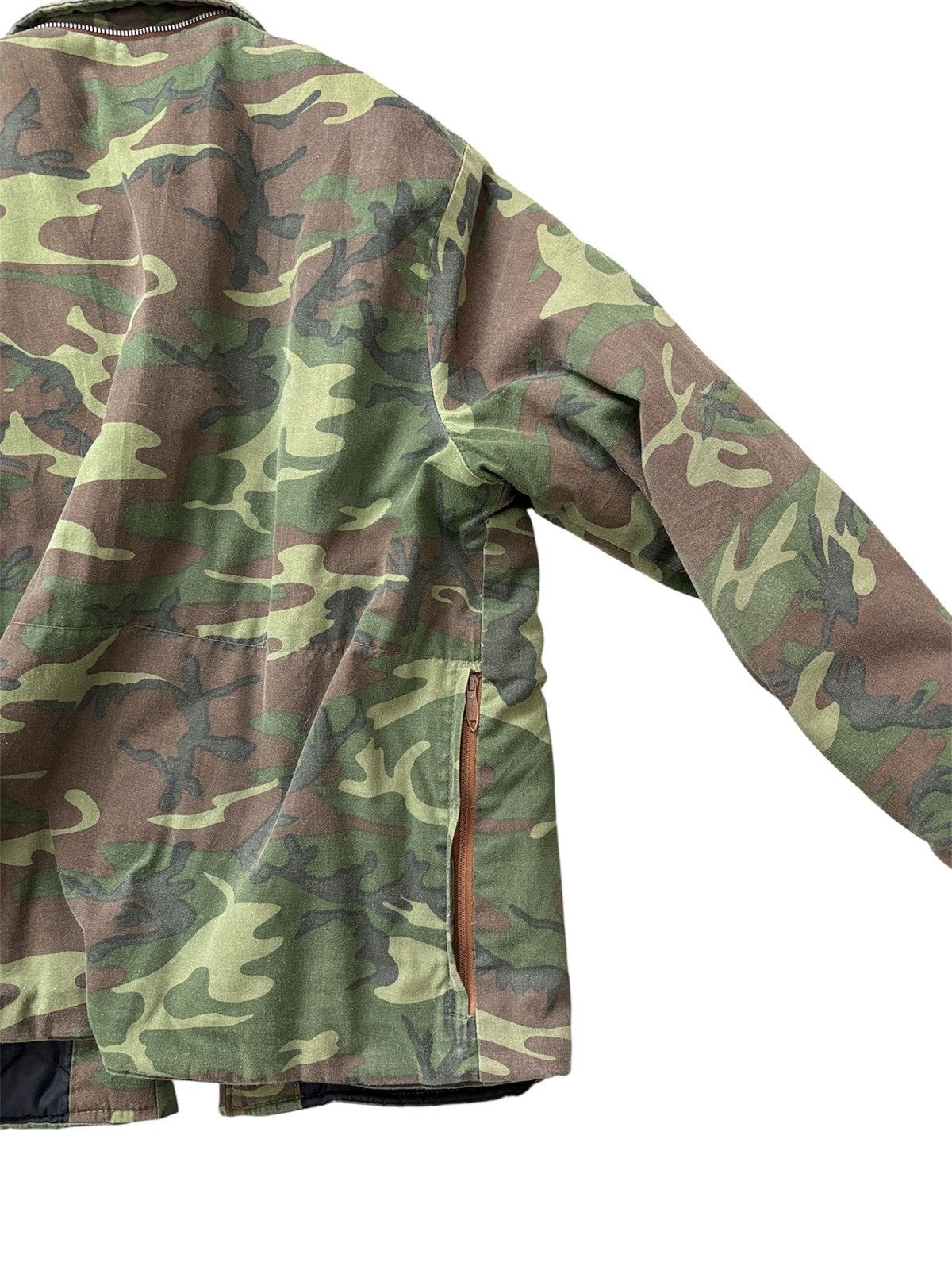 Vintage Vintage 60s Camo Jacket Size US XL / EU 56 / 4 - 5 Thumbnail