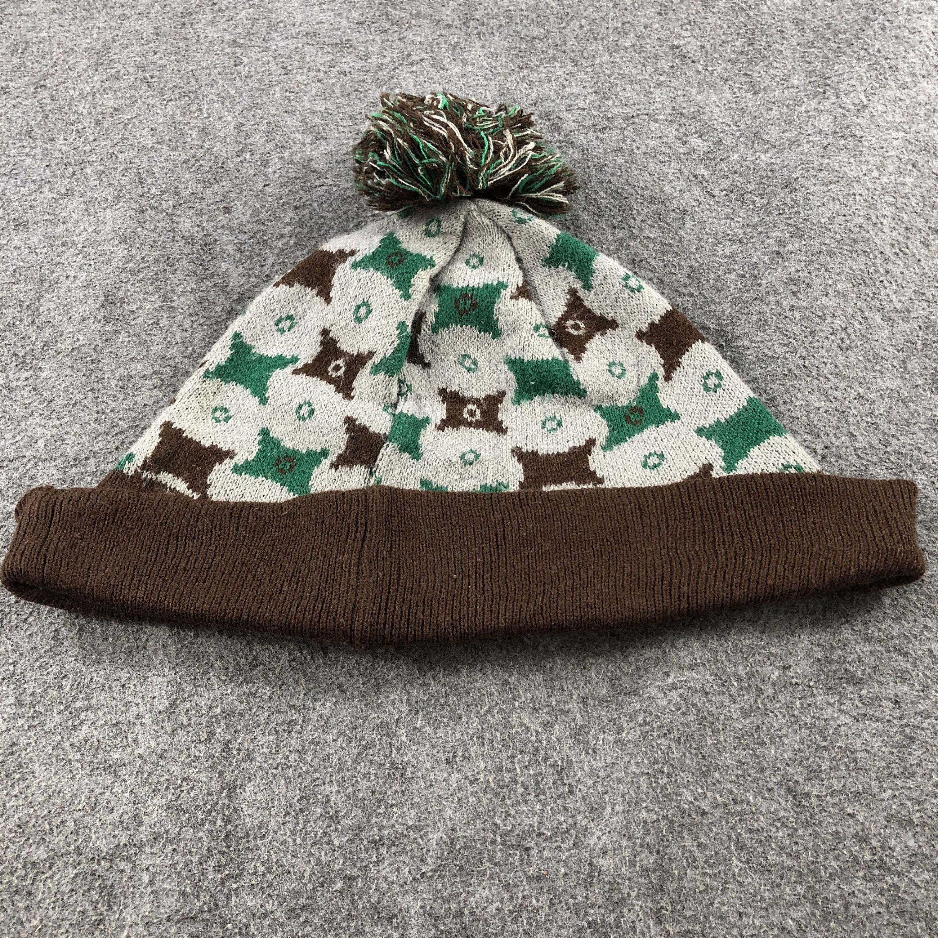 Vintage Pikes Bobble Slouchy Beanie Snowcap Snow Hat B465 Size ONE SIZE - 5 Thumbnail