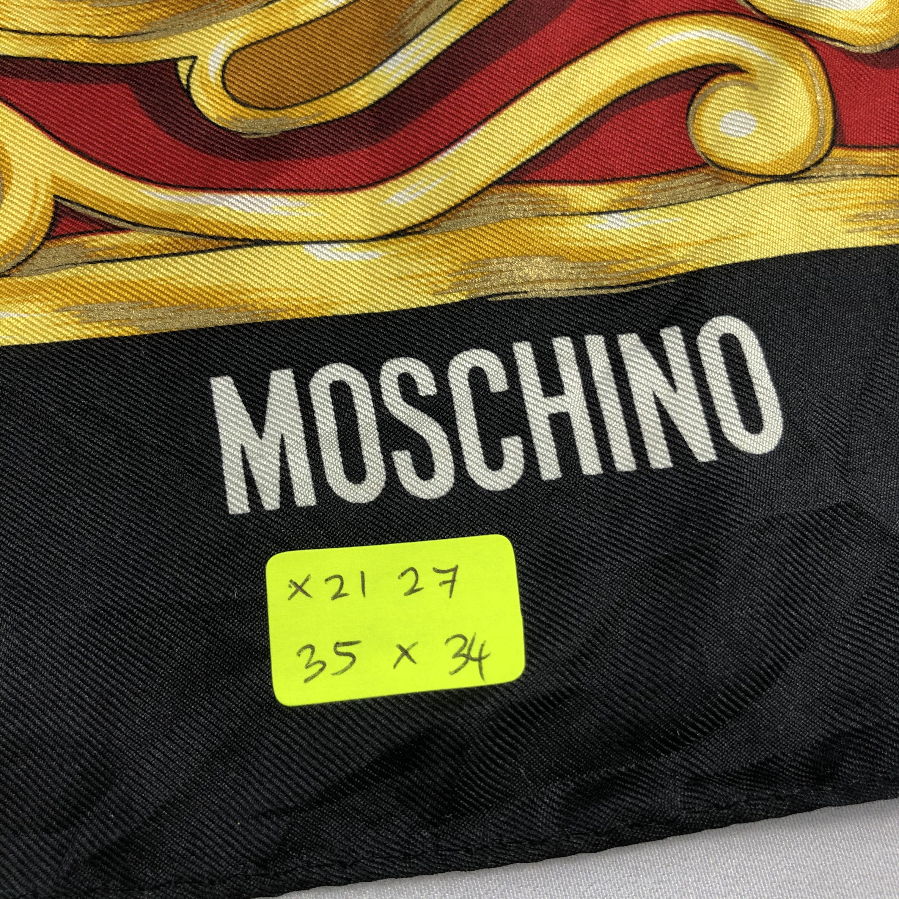 Vintage Vintage Moschino Silk Scarf Size ONE SIZE - 6 Thumbnail
