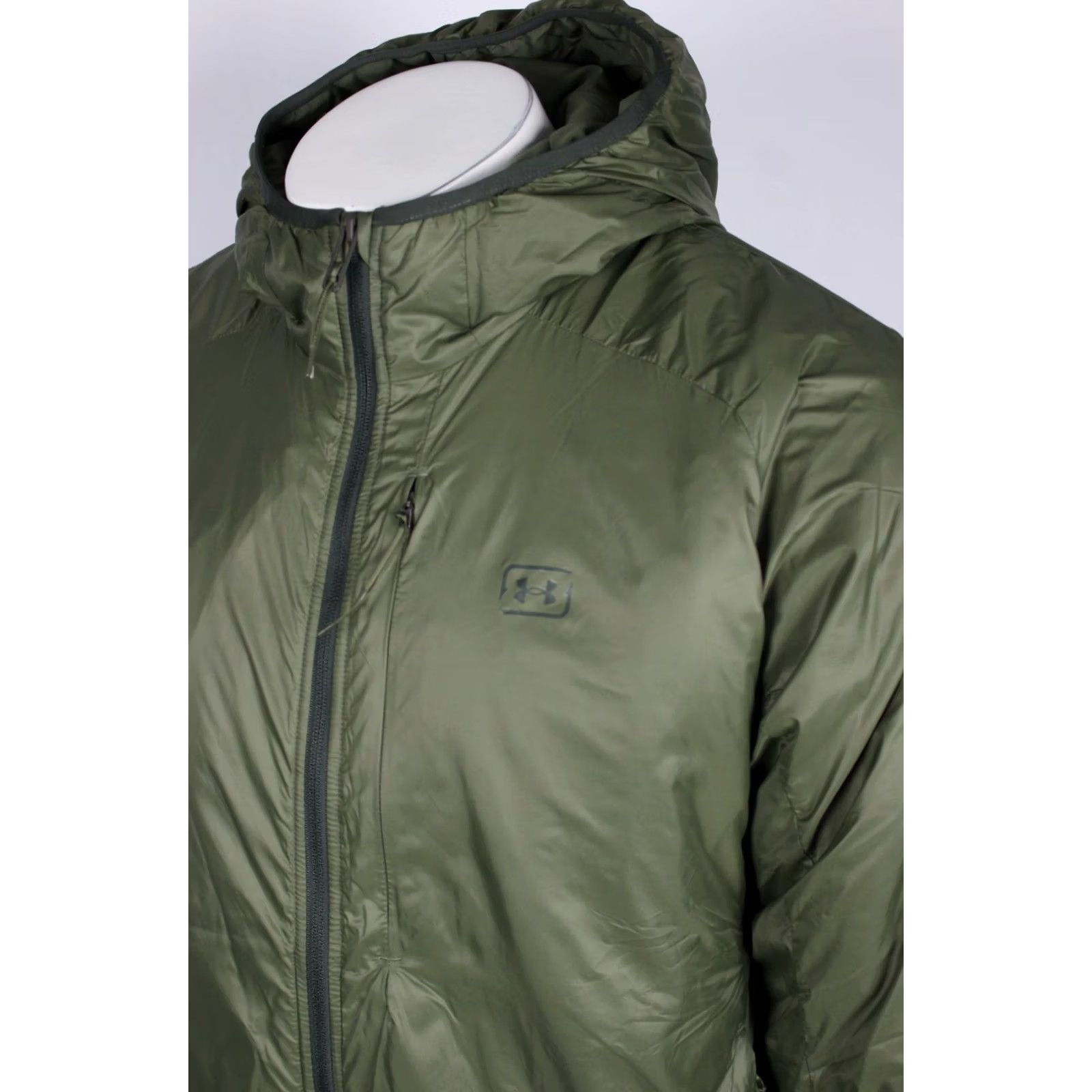Under Armour Under Armour Storm Men's Fish Insulated Jacket Full Zip Hooded L Large Green Size US L / EU 52-54 / 3 - 4 Thumbnail