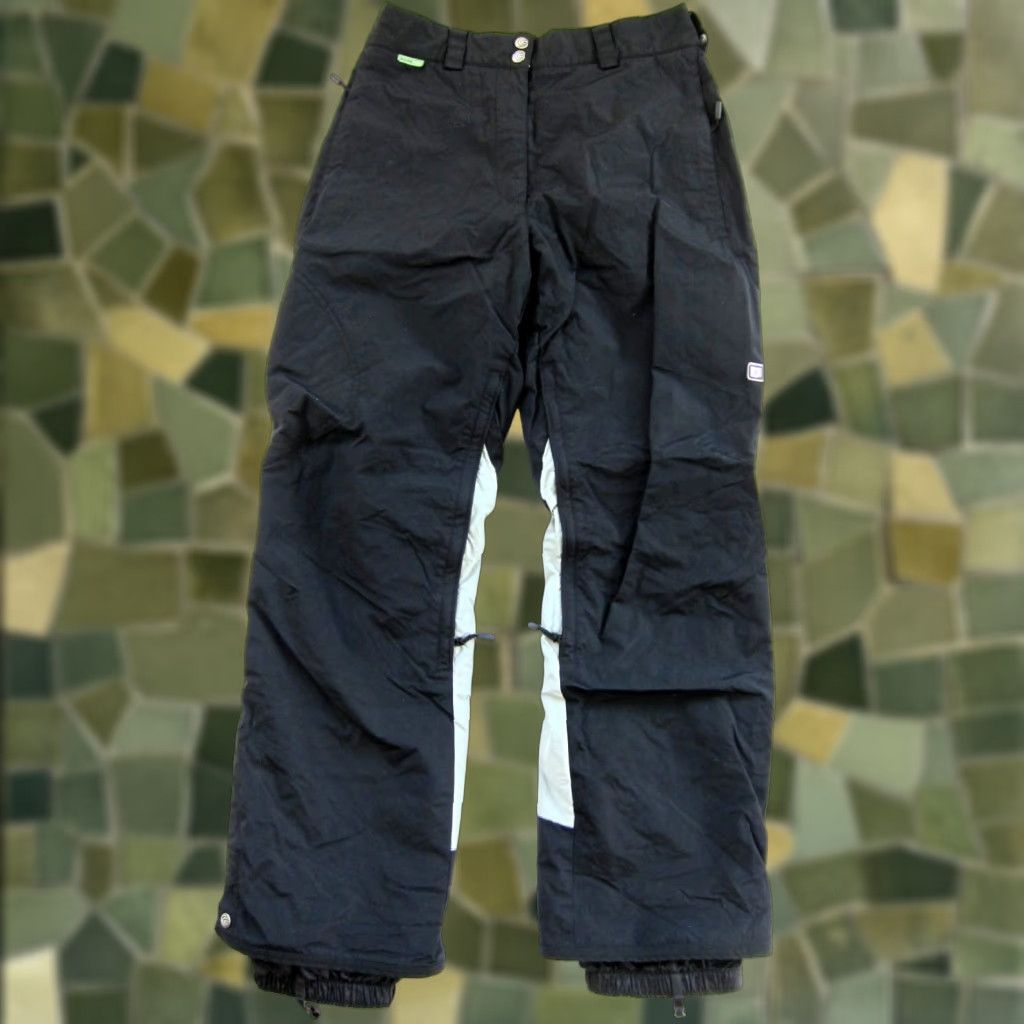 Rains Columbia Nylon Waterproof Breathable Black Rain Snow Ski Pant Women M Size 32" / US 10 / IT 46 - 1 Thumbnail
